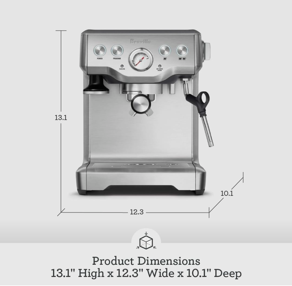 Breville Infuser Espresso Machine-Works Great-Water Tank Crack - photo 4
