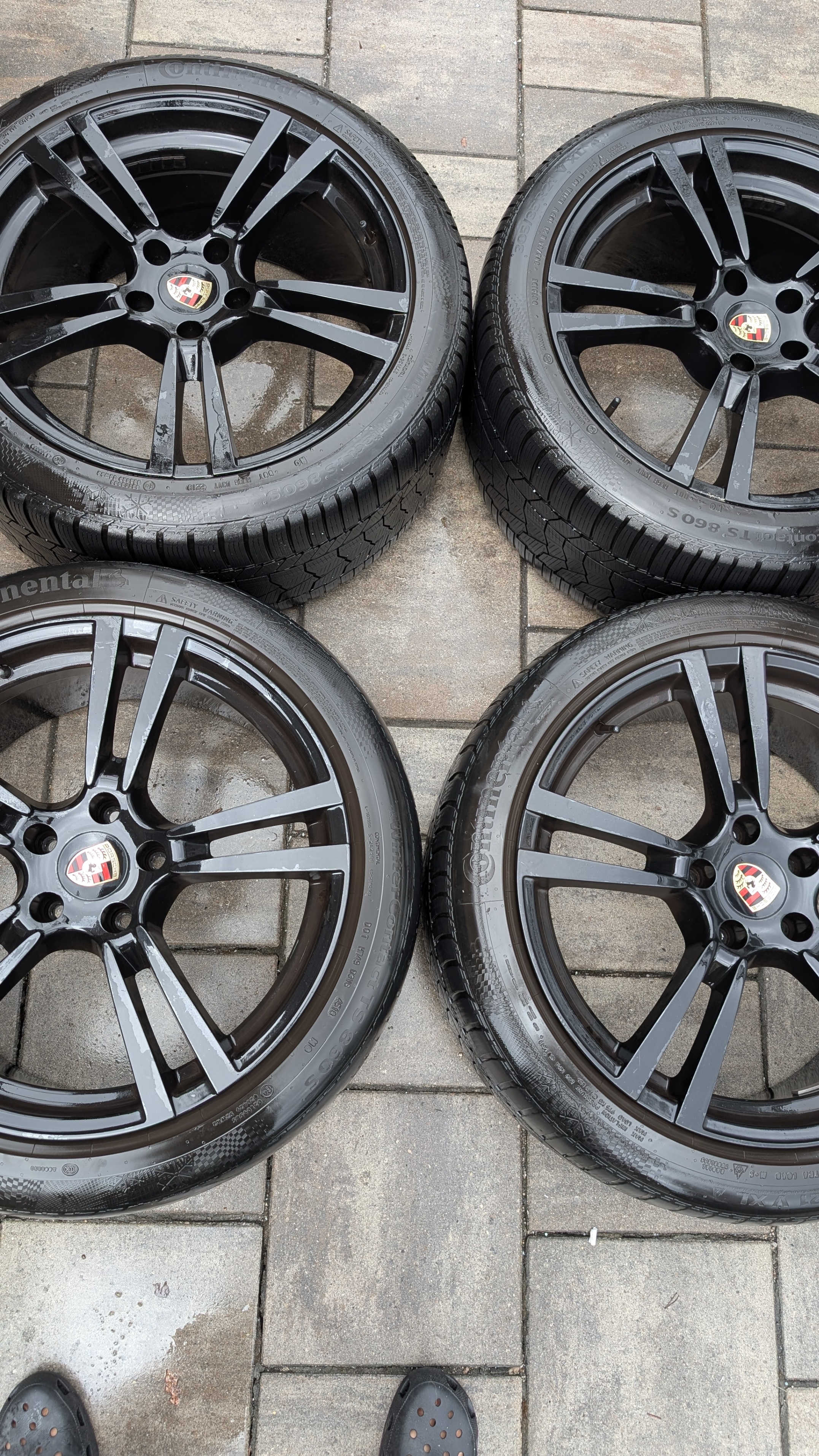 Winter Tire Set 21 inch with Continental Contact TS - photo 4