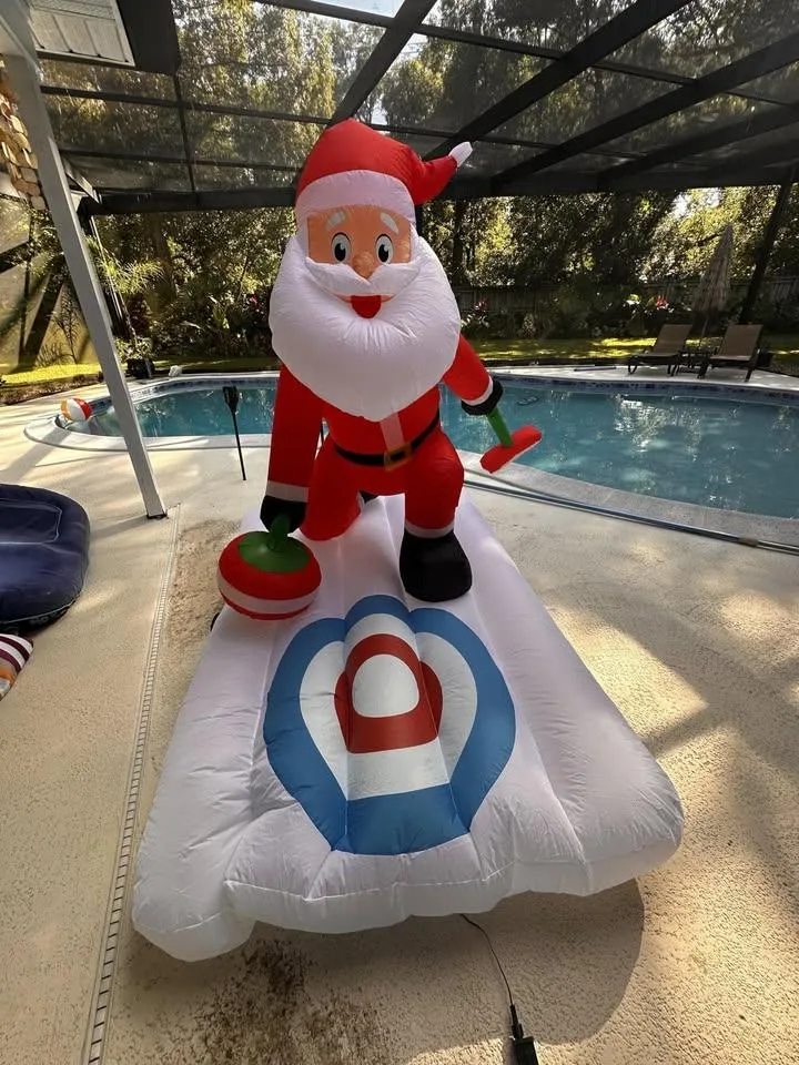 7Ft Inflatable Santa Claus Christmas Decoration image indicator(2)