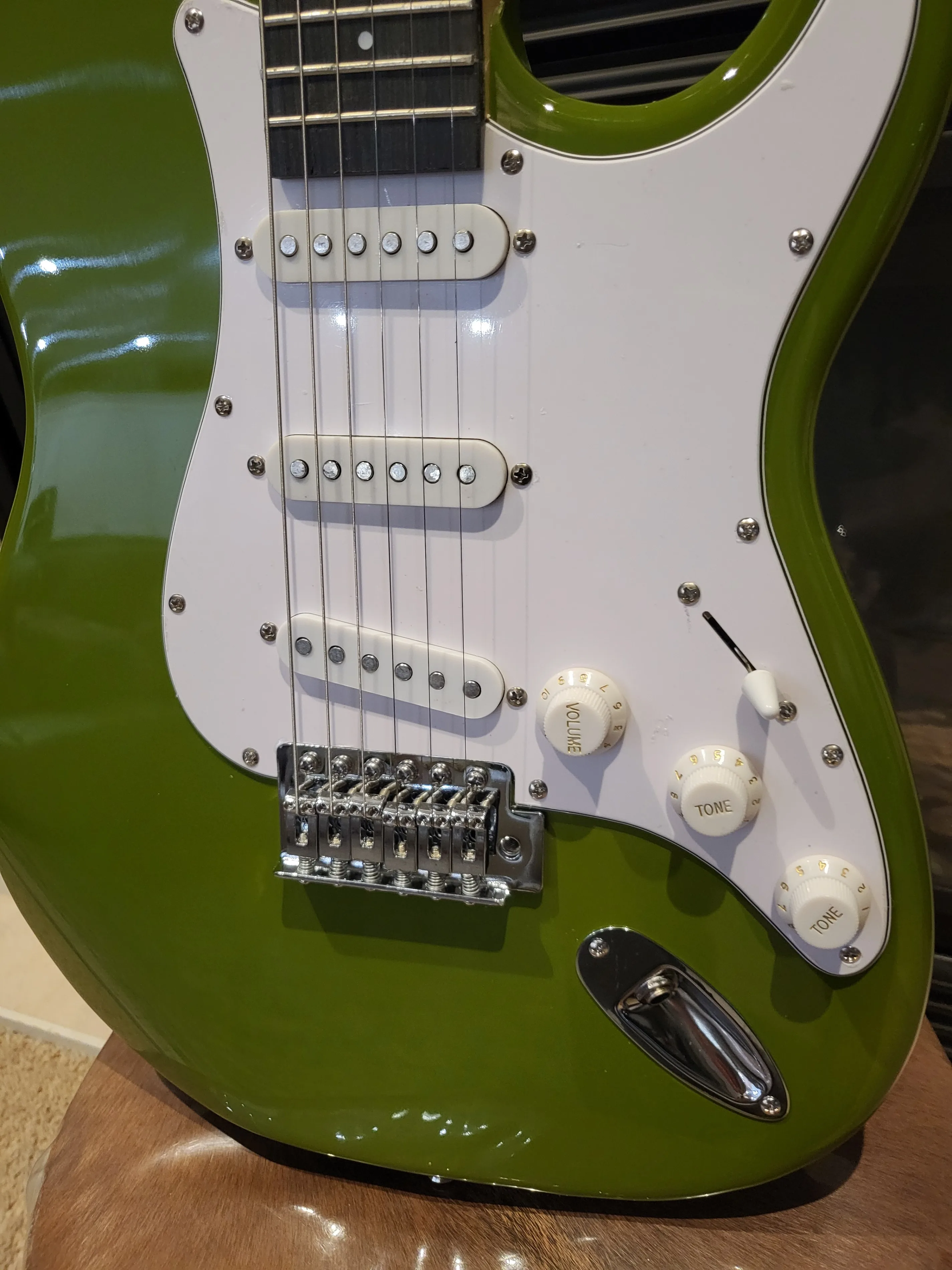 Electric Guitar Full Size Solid Body for Beginners,Adult&Student image indicator(2)