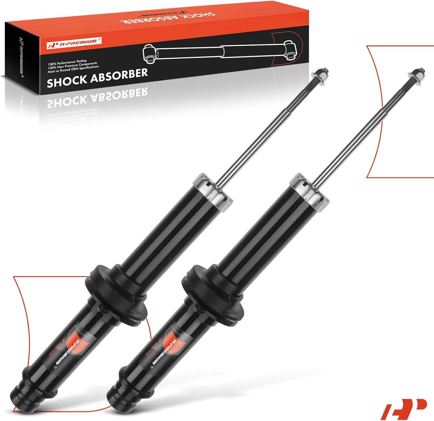 Front Suspension Shocks (x2) Fits Cadillac SRX 2004-2009 FE1 - photo 2