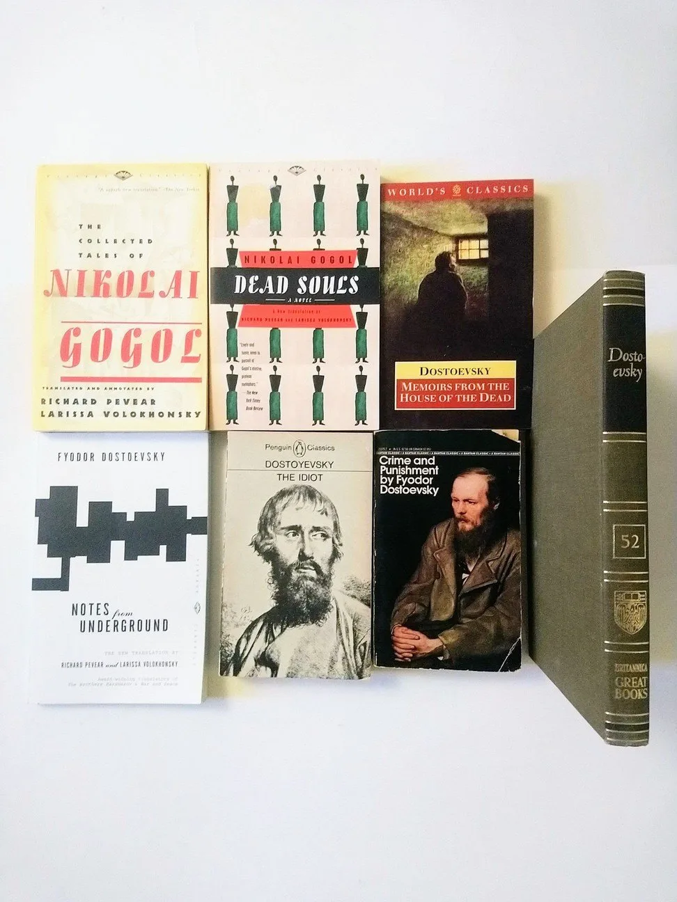 Nikolai Gogol / Fyodor Dostoyevsky books! thumbnail