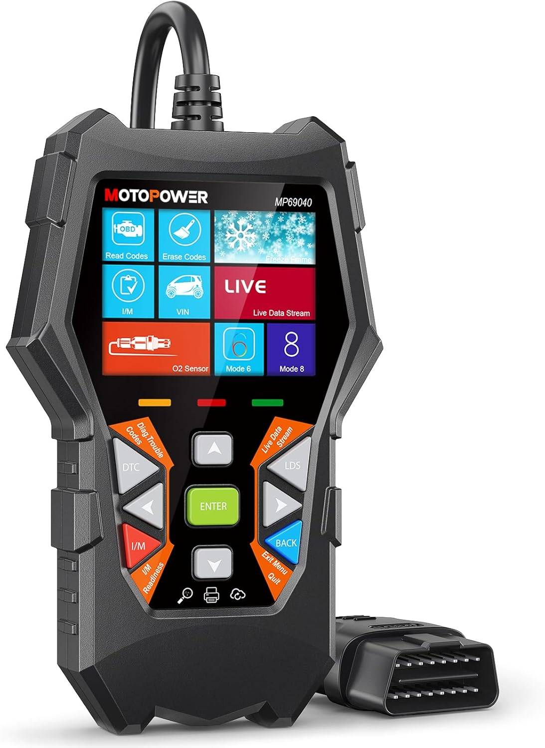 MOTOPOWER Car OBD2 Scanner Check Engine Fault Code Reader
