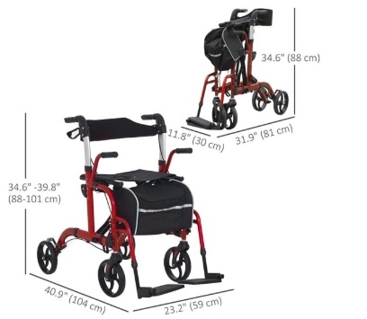 Rollator Walker with Seat - photo 3