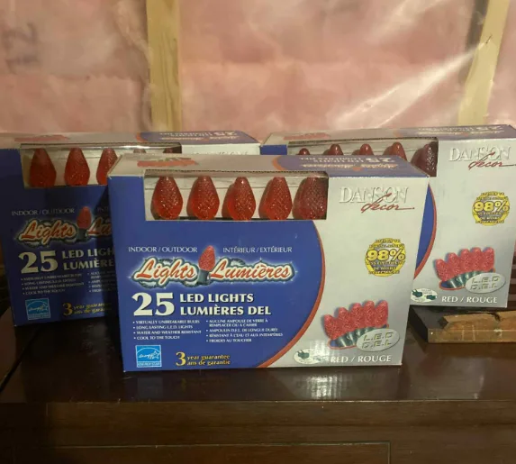 BULK Christmas Lights – Various Types & Colors – $20/Box image indicator(5)