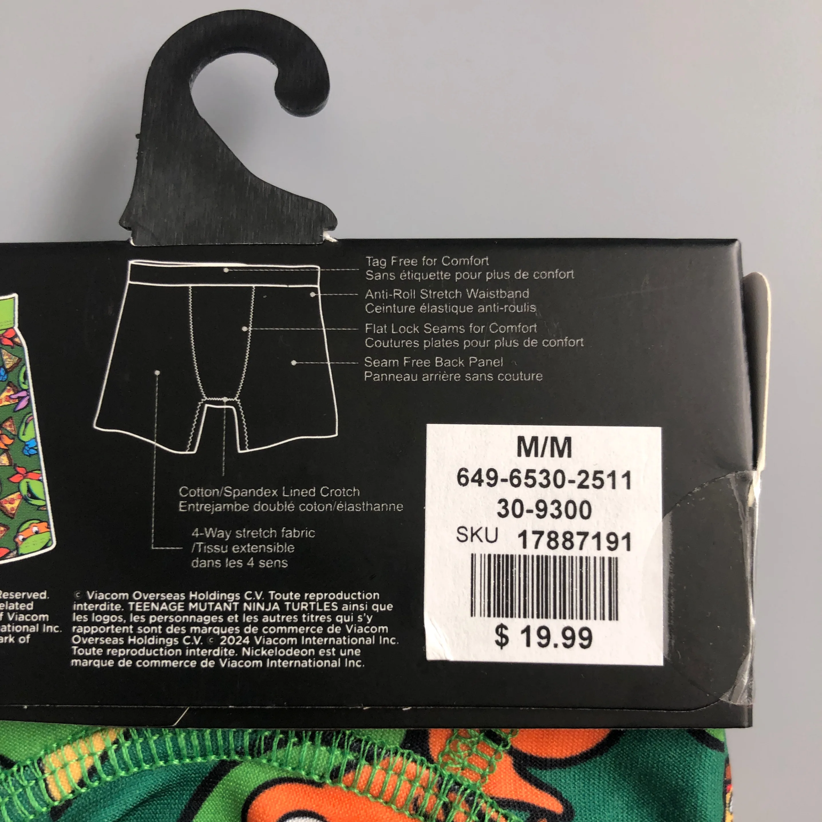 Brand New Teenage Mutant Ninja Turtles Boxer Brief image indicator(3)