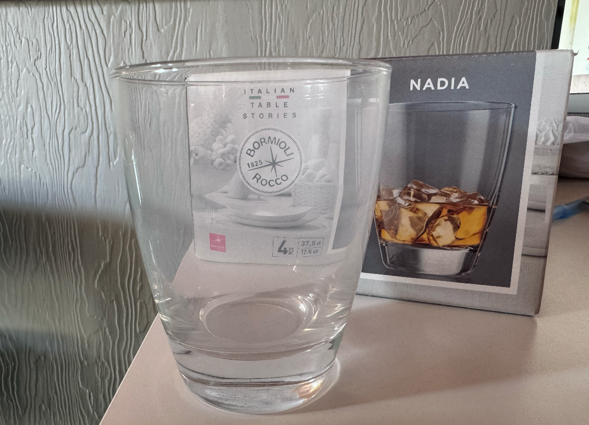 4 x Old Fashioned Glasses
