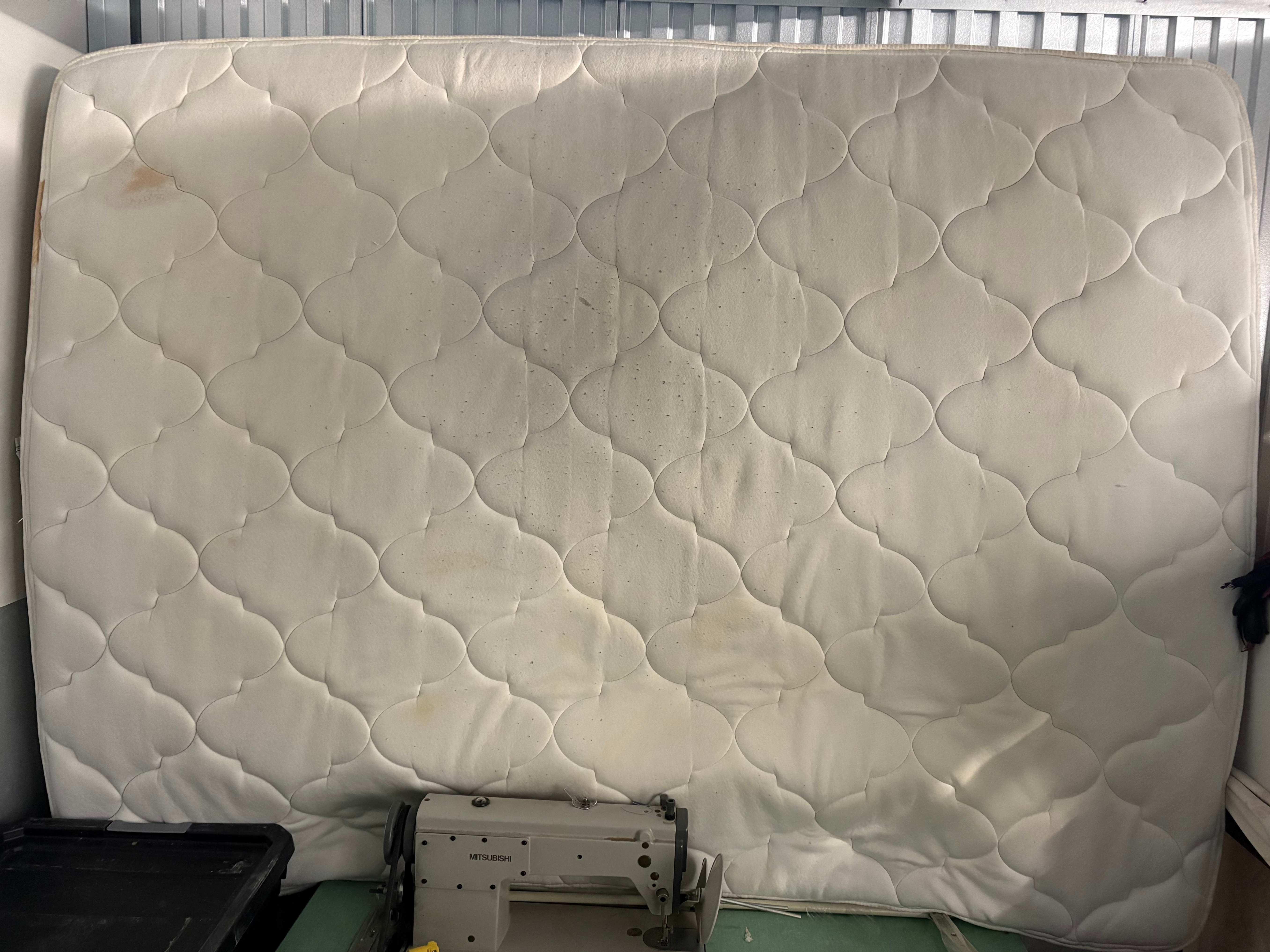 Queen boxspring for sale $75+ FREE mattress - photo 2