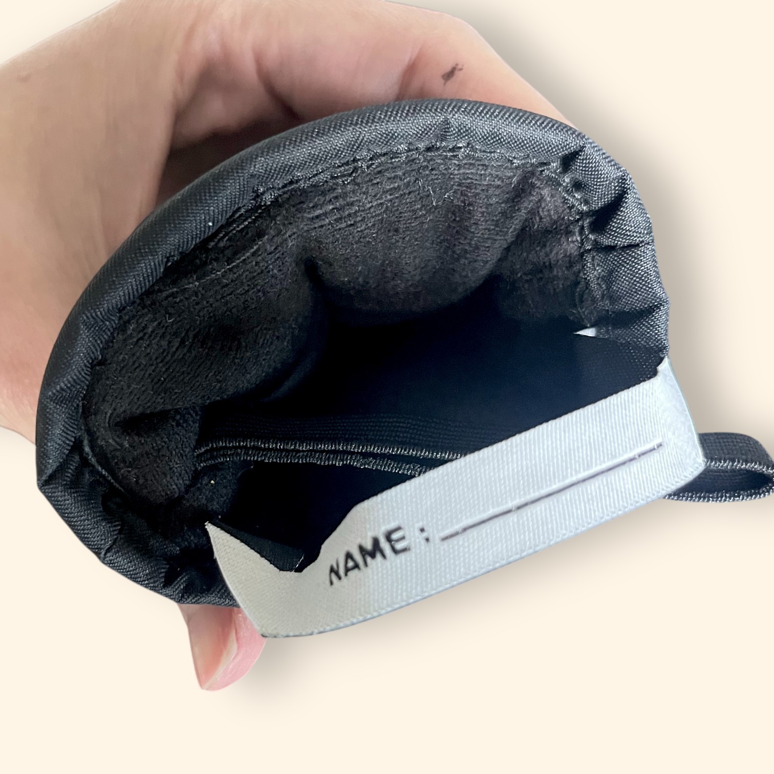 Wedze Kids Black Mittens | Waterproof Winter Gloves | Size Small - photo 3