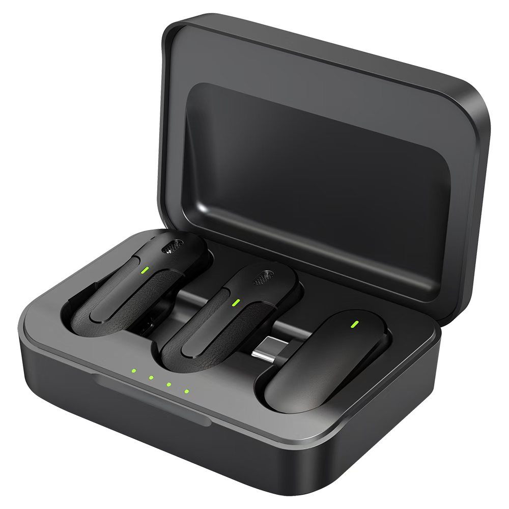 Wireless Microphone (two microphones) new from the factory!