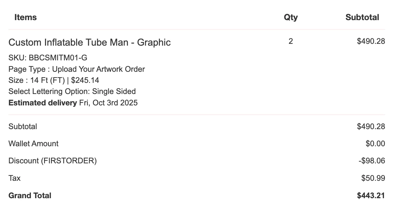 Inflatable Tube Man - Corn image indicator(3)