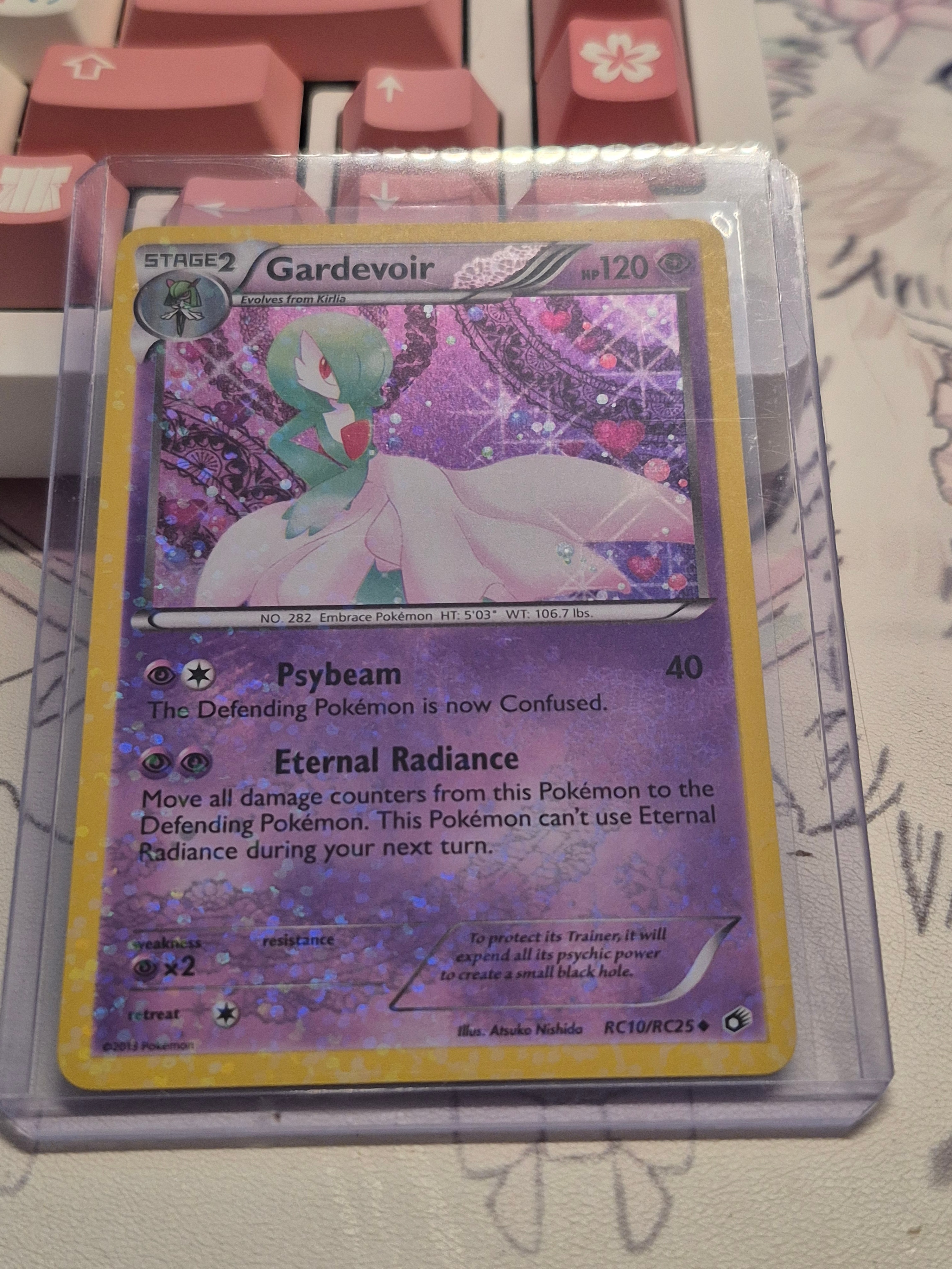 Holo gardevoir RC10/RC25 pokemon card