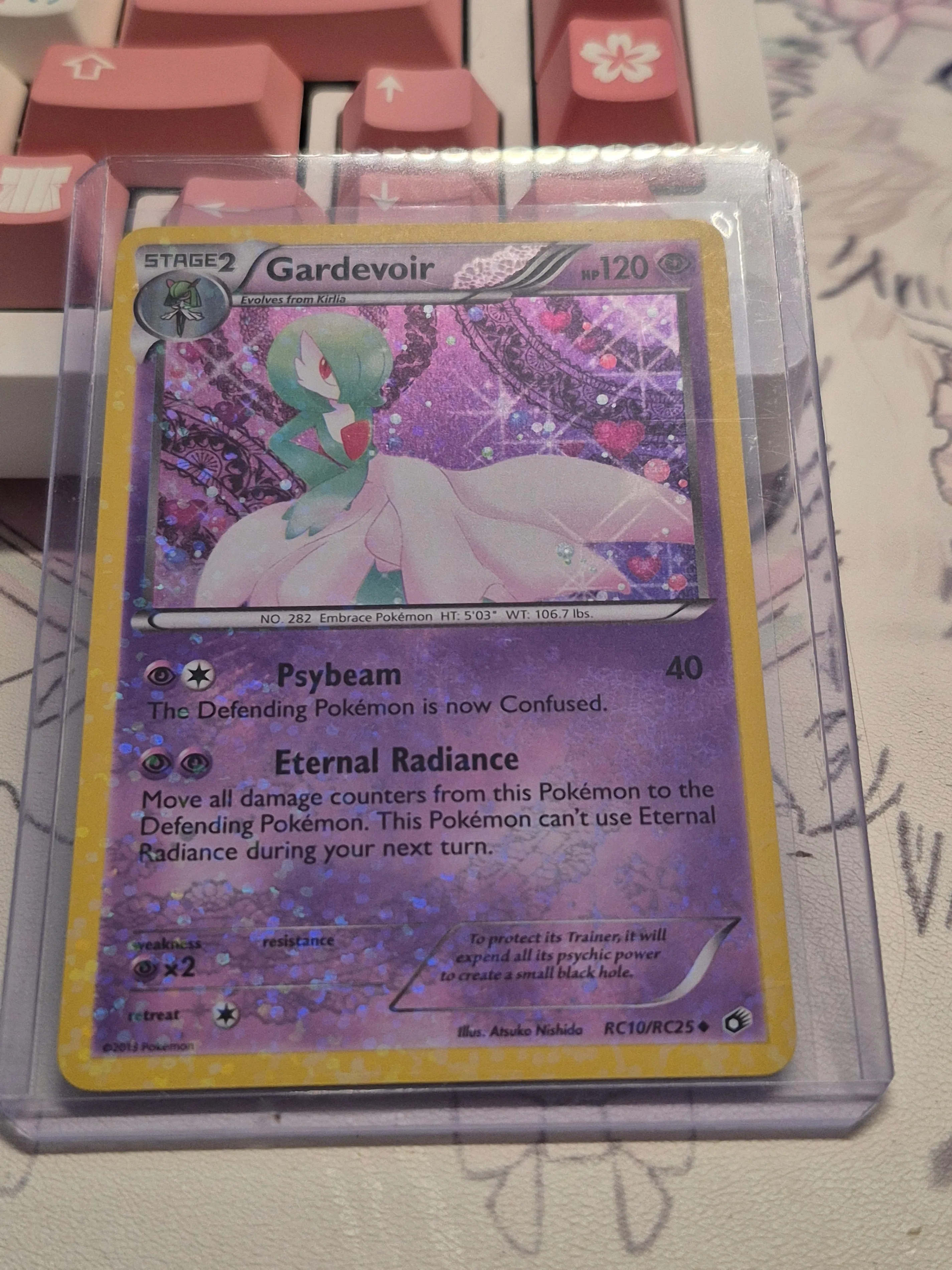 Holo gardevoir RC10/RC25 pokemon card thumbnail