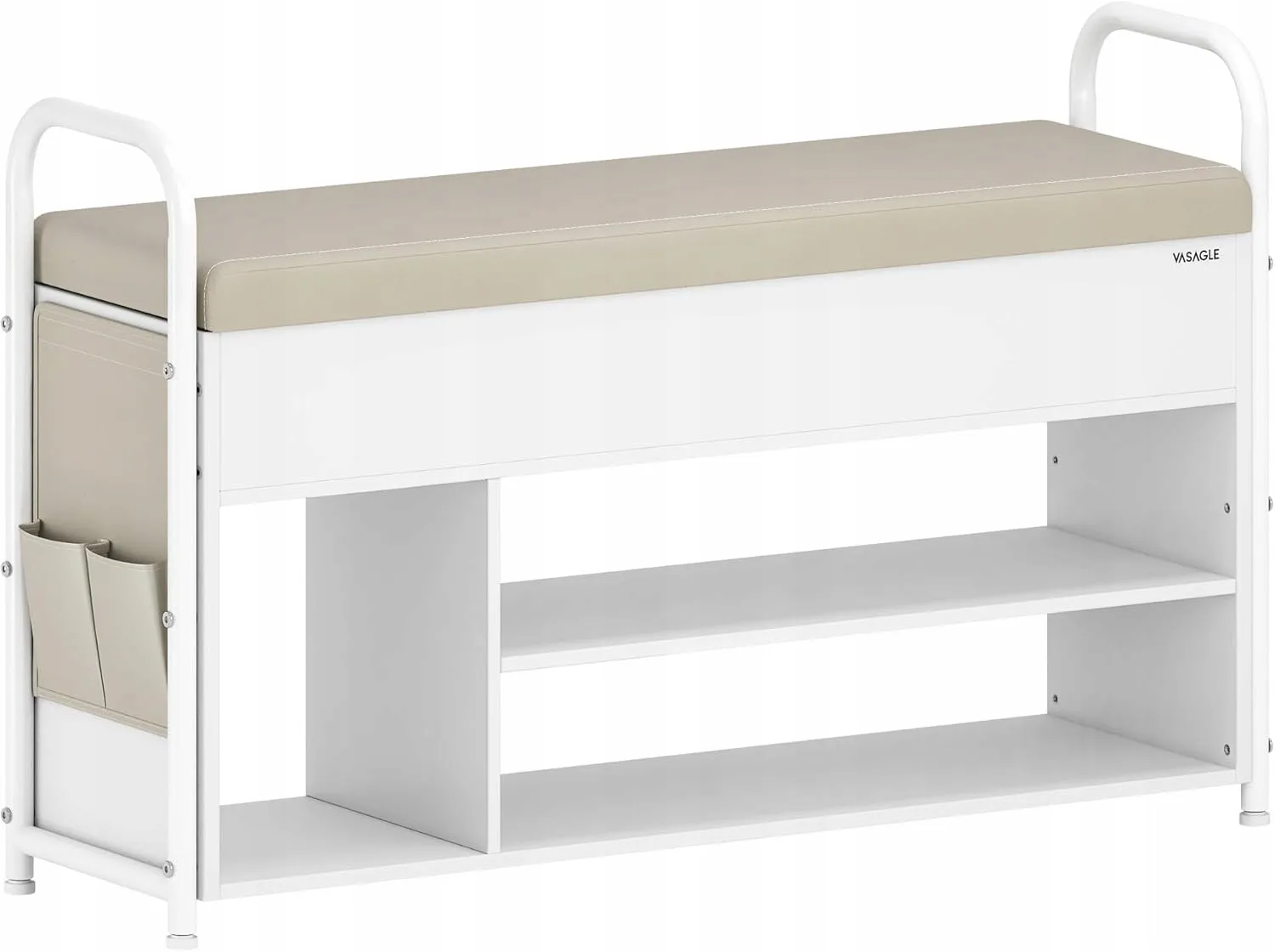 VASAGLE Shoe Storage Bench image indicator(7)