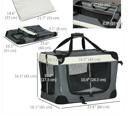 Foldable Pet Carrier image indicator(3)