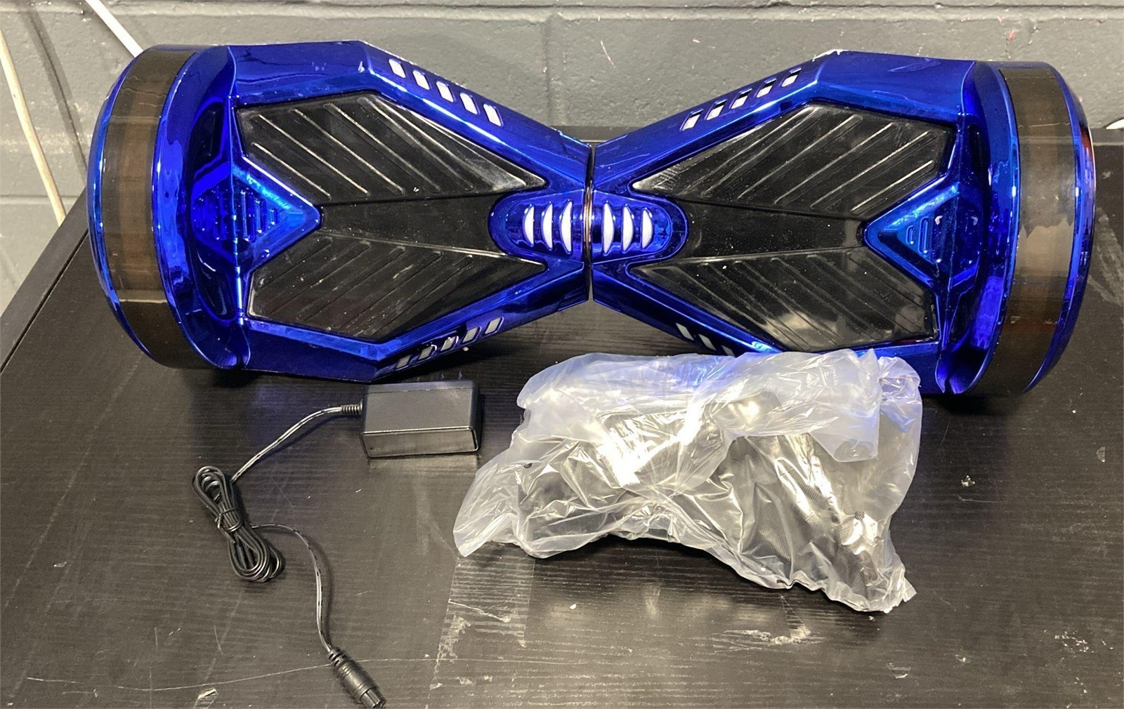 8" Off-Road Hoverboard – Bluetooth, LED Lights, Blue - photo 4