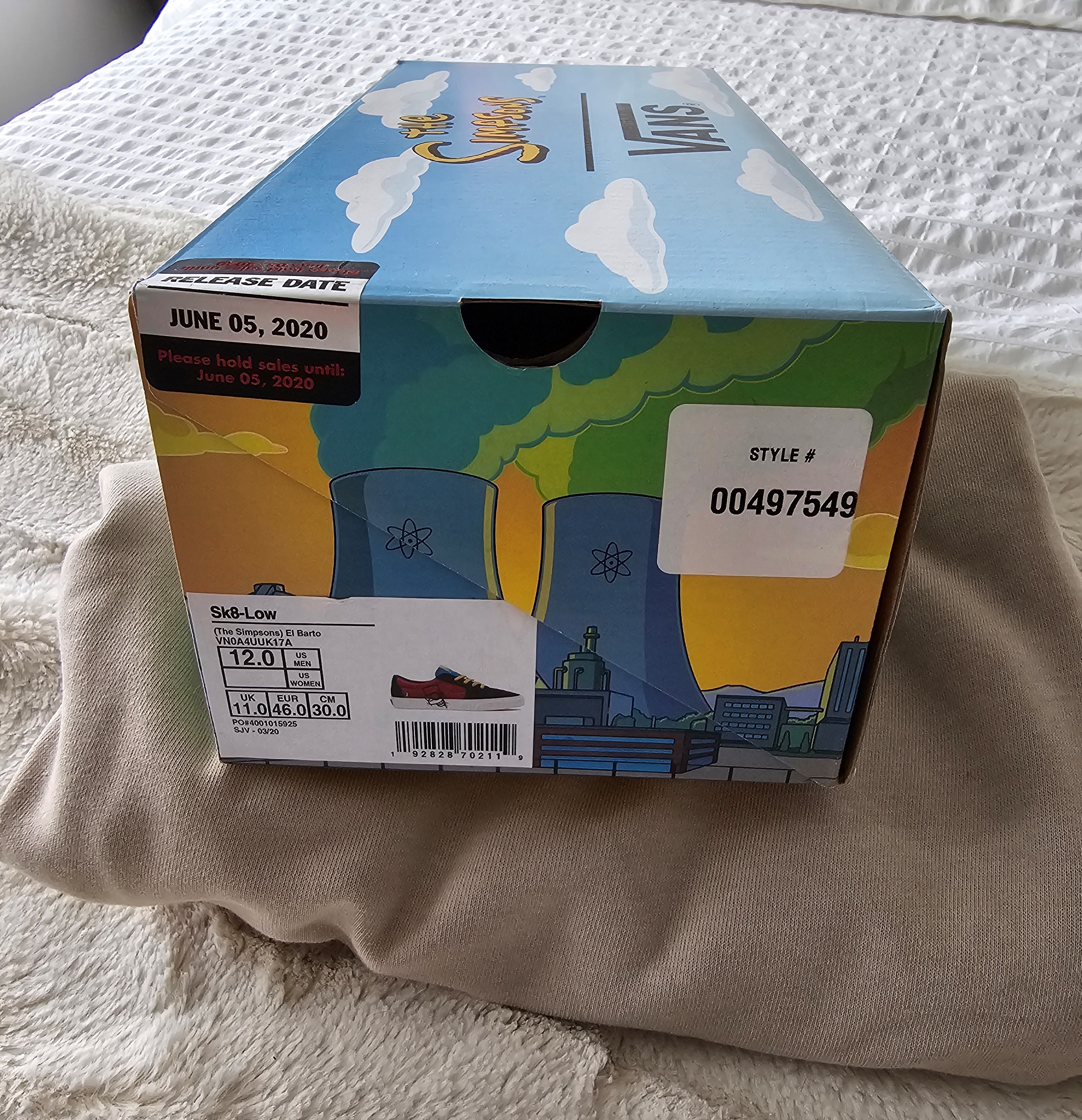 VANS "The Simpsons" Skate Pro "El Barto" "BRAND NEW" - photo 3