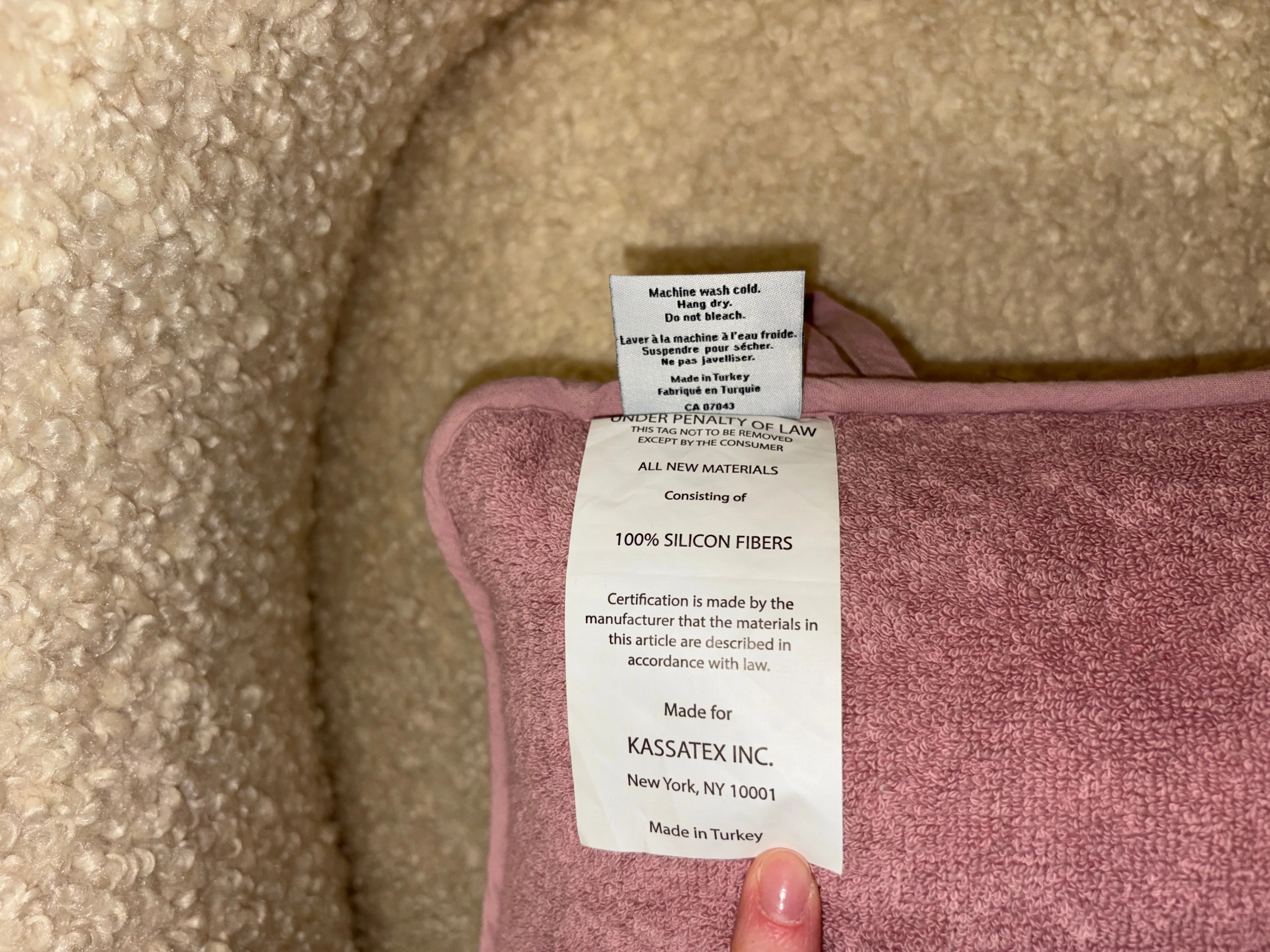 100% Cotton Bath Pillow image indicator(5)