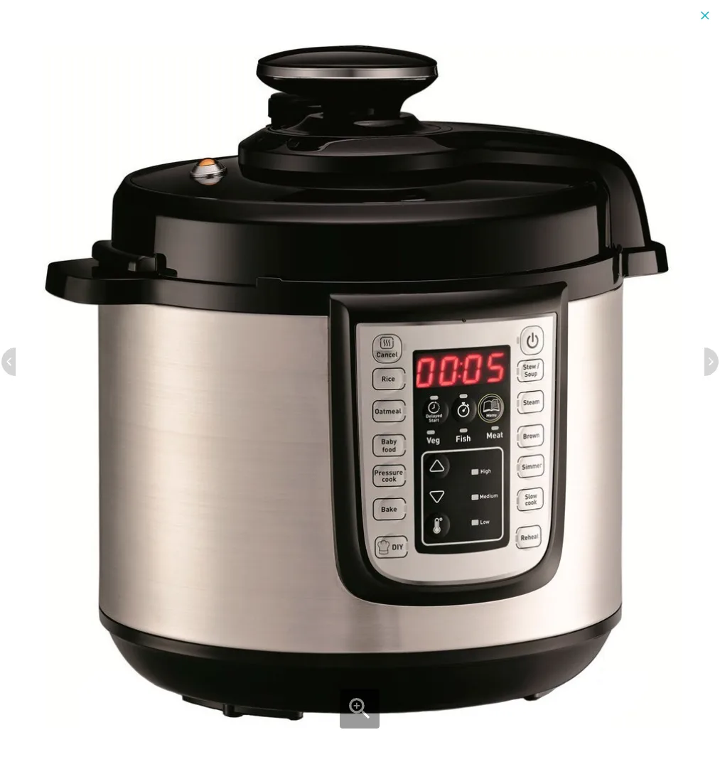 T-fal CY505 Multi-Cooker Pressure/Slow Cook, 25+ Programs image indicator(3)