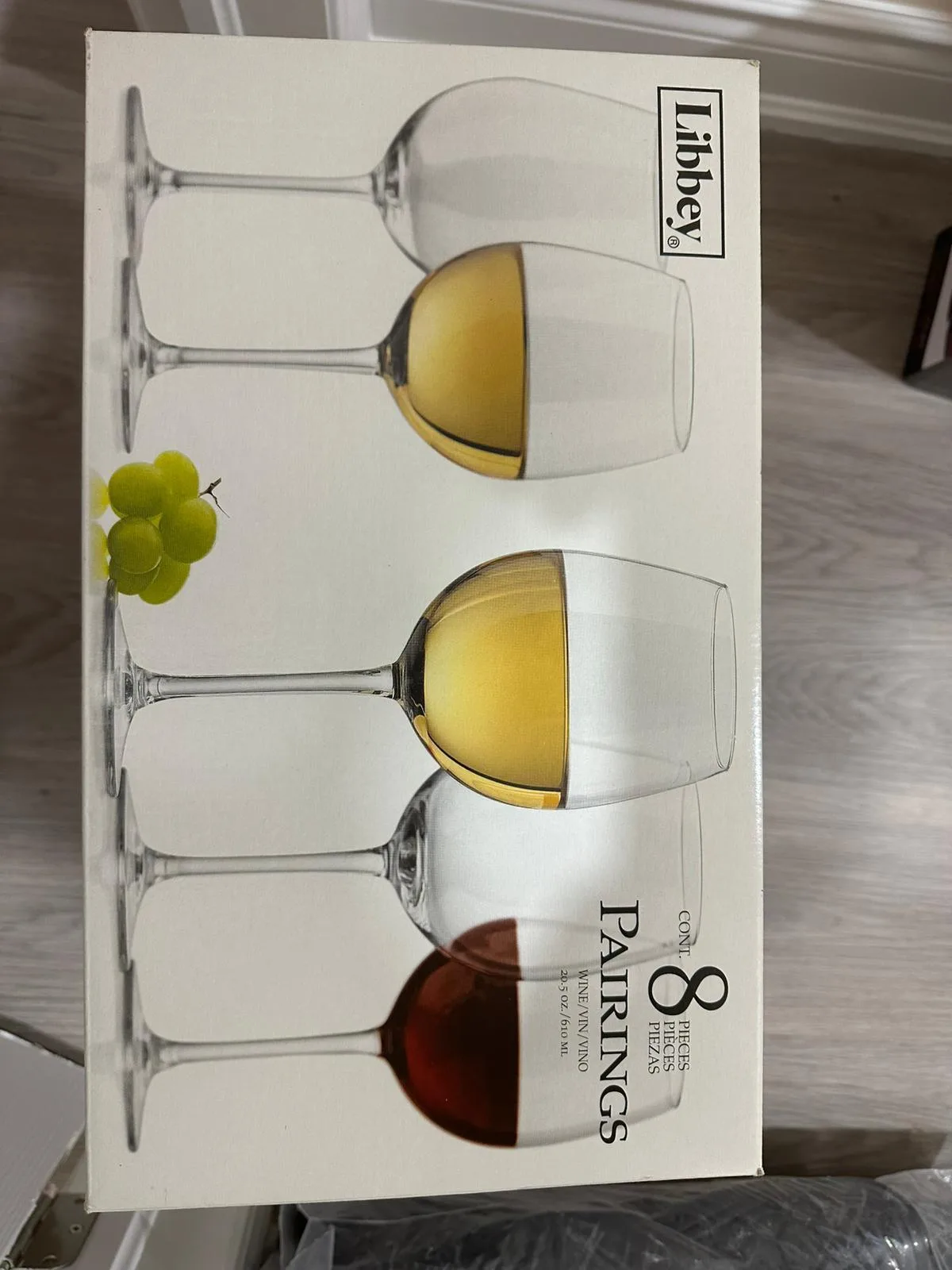 [BRAND NEW] Libbey Wine Glass Set, 8 pieces image indicator(2)