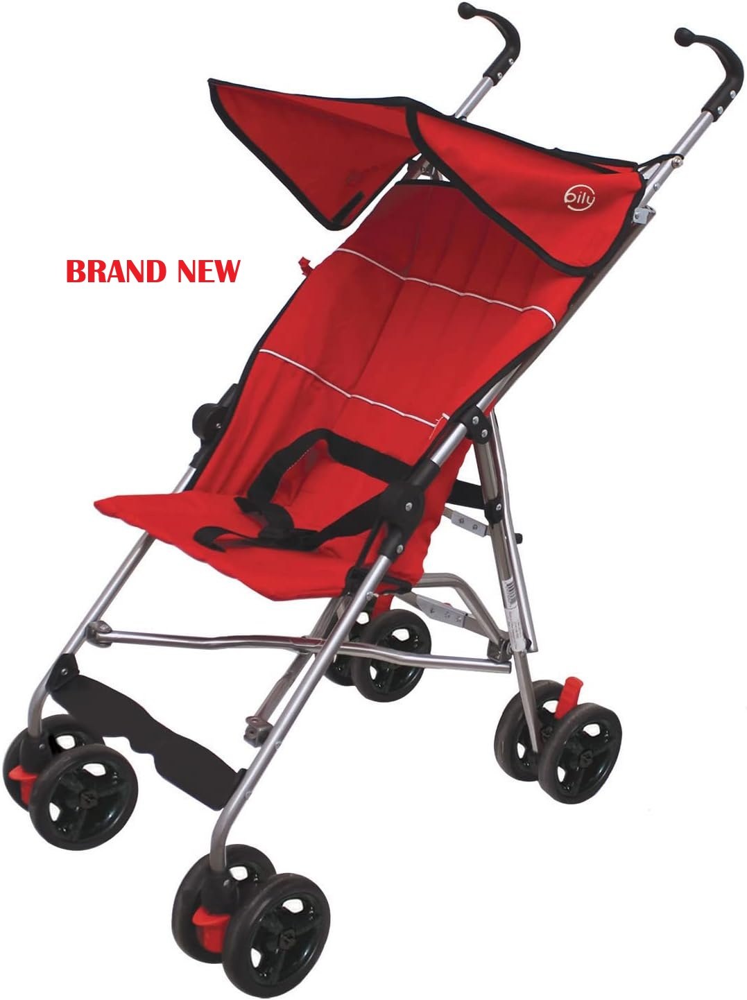 Bily Umbrella Kids Stroller, Red