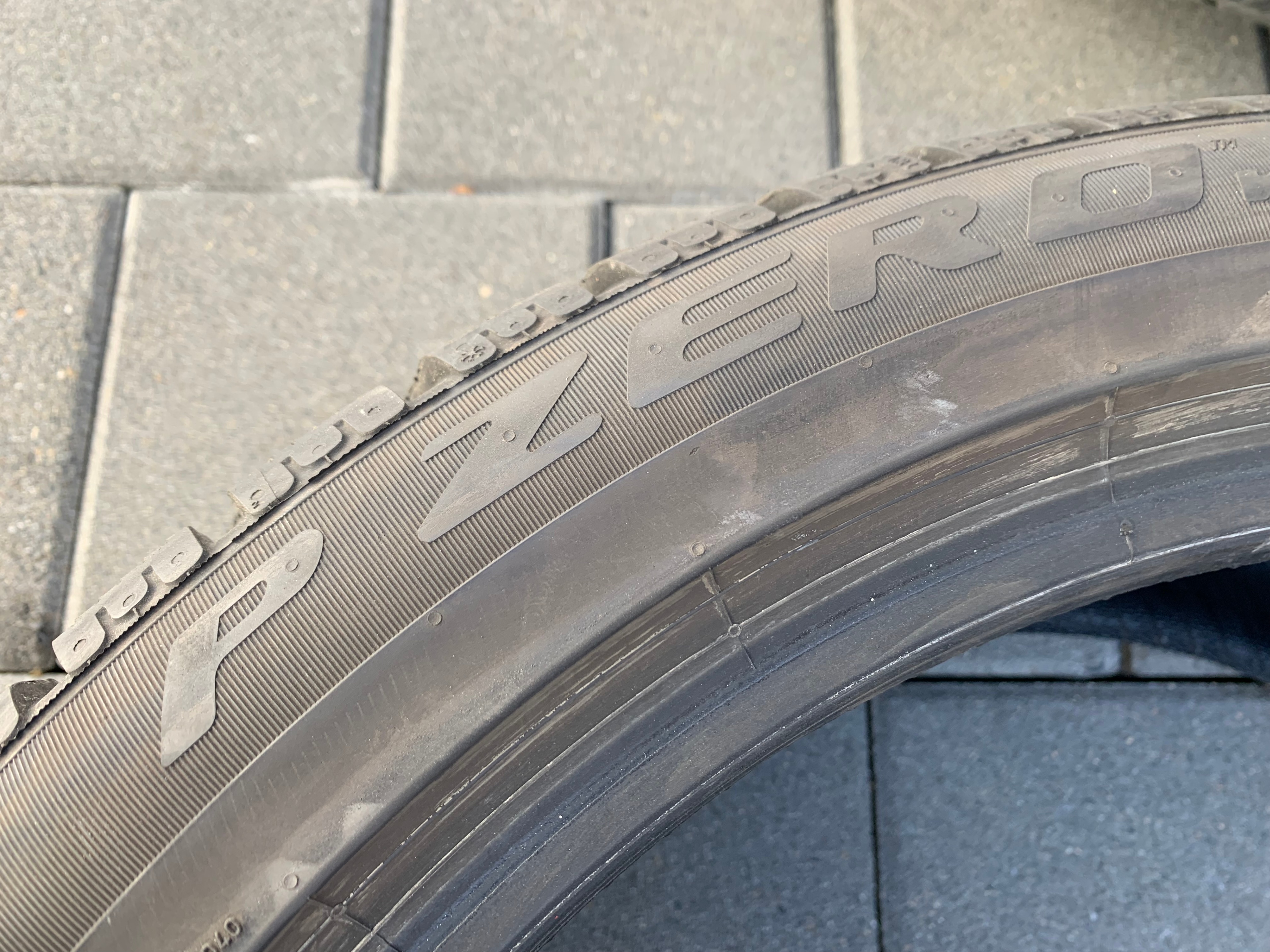 1 X single 245/45/20 Pirelli Pzero Winter NFO Elect w 90% tread - photo 5