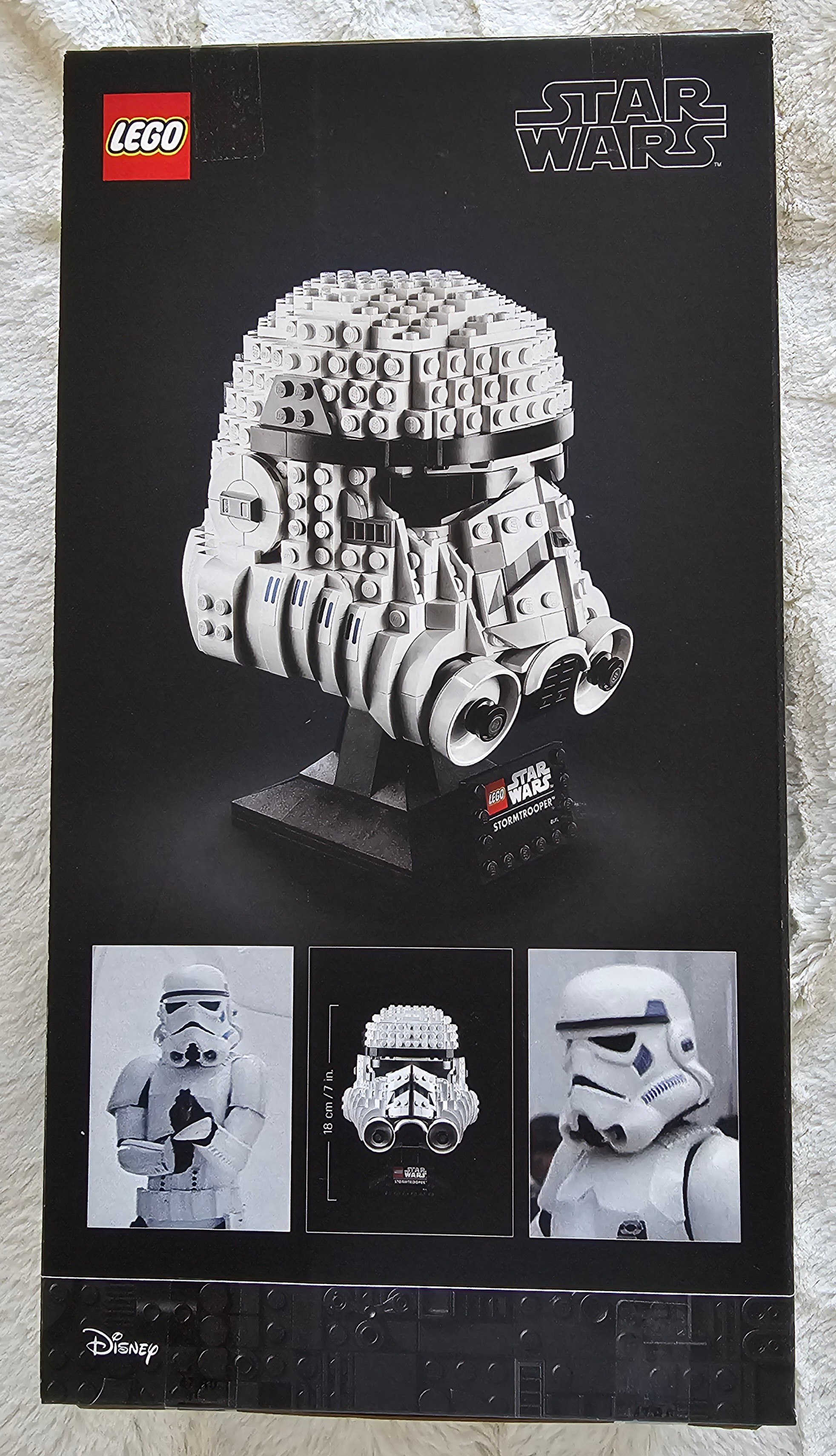 LEGO-StormTrooper Helmet-Star Wars #75276-BRAND NEW - photo 3