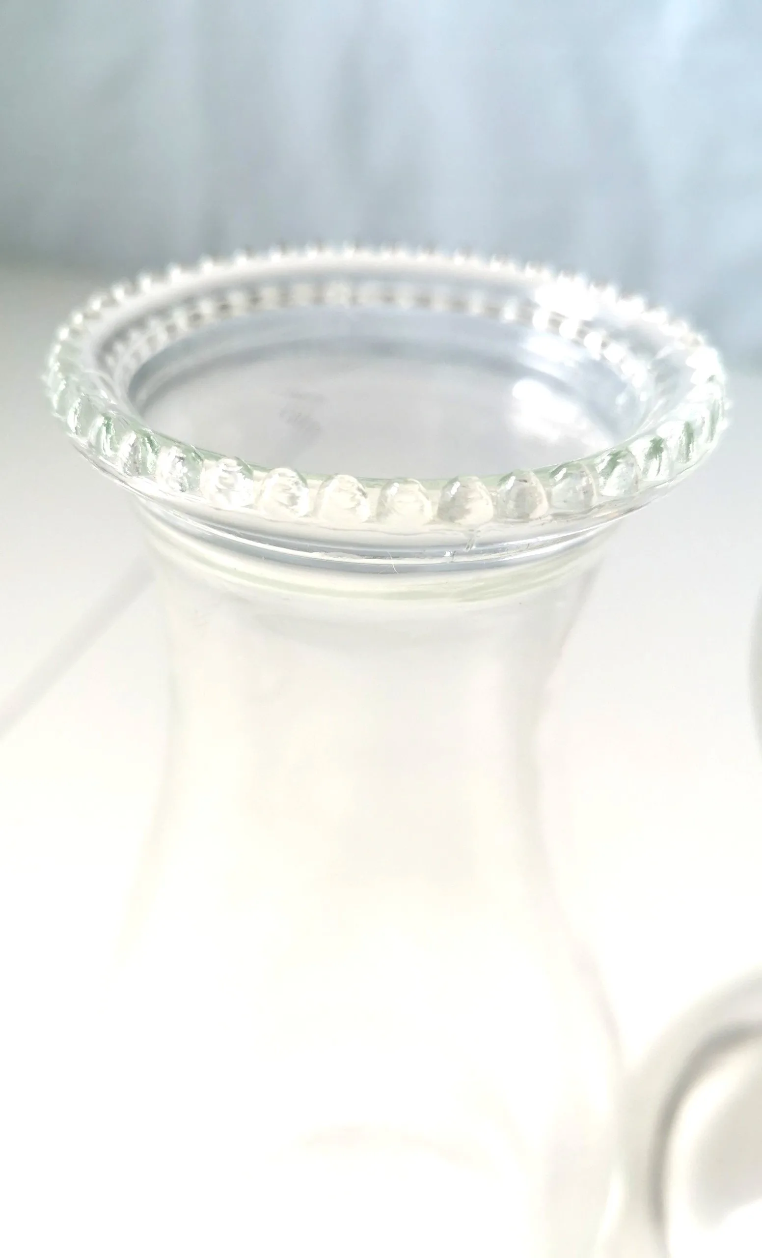 Large Antique Clear Glass Pedestal Eagle Oil Lamp 17.5" Height image indicator(5)