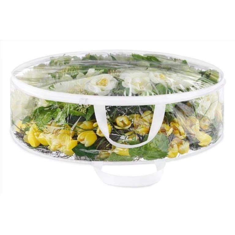 Whitmor Clear Wreath Storage Bag 30x30x8 in - photo 2