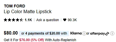 TOM FORD - PURE COLOR MATTE LIPSTICK - SHADE-02 - ROSE PETAL image indicator(3)