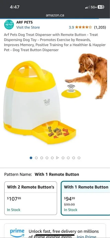 Dog Treat Dispenser thumbnail