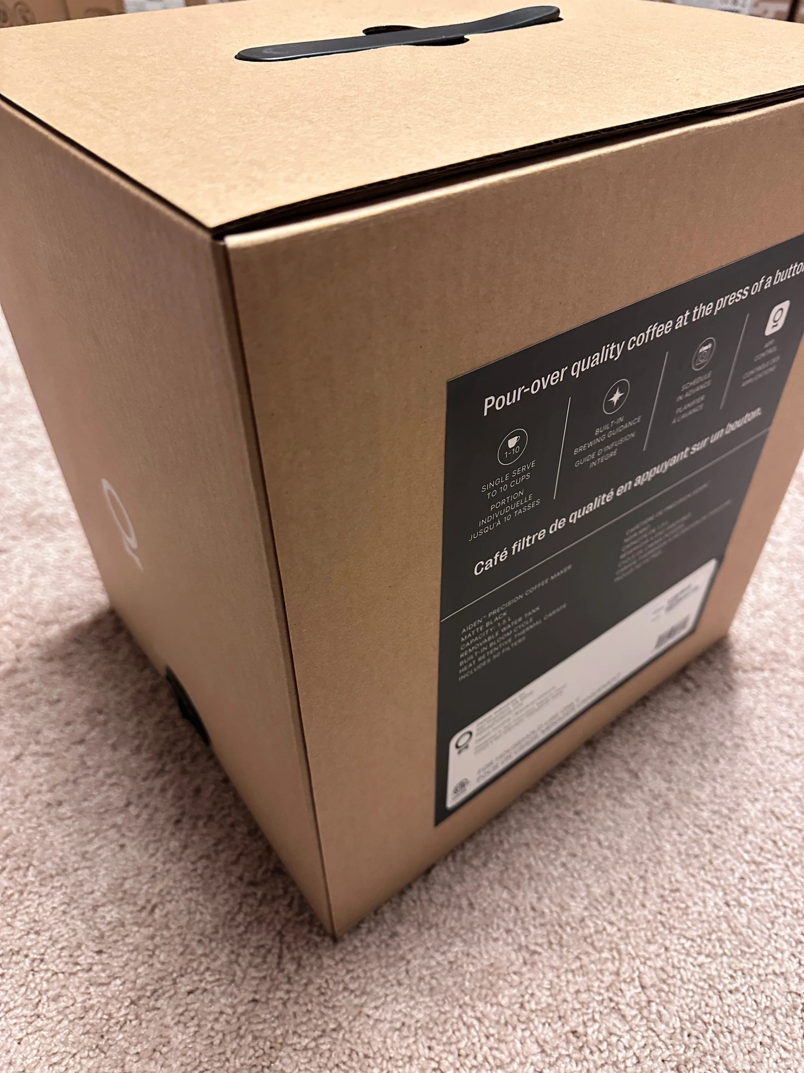 Fellow Aiden Precision Coffee Maker - 10-Cup Thermal Carafe NEW thumbnail