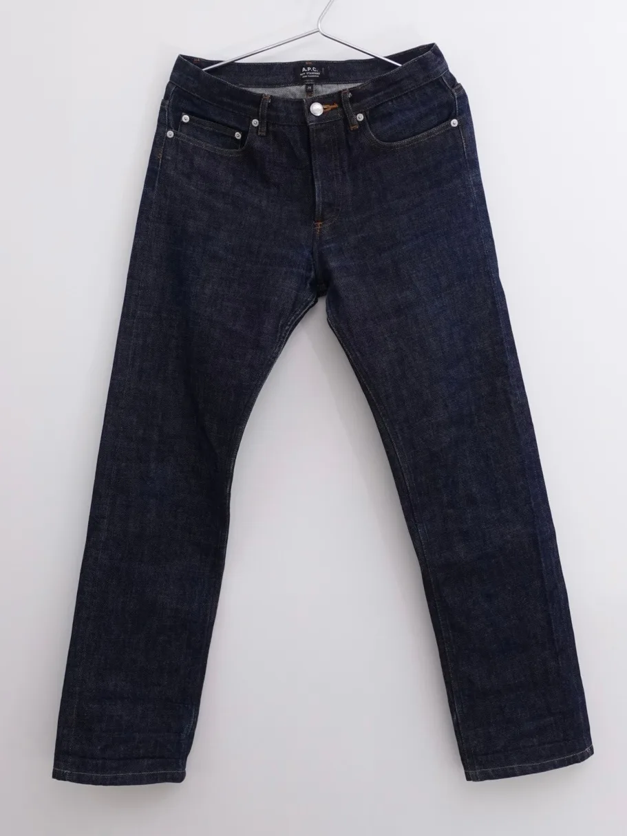 APC New Standard Raw Selvedge Denim - Size 29 (Fits like 31) thumbnail