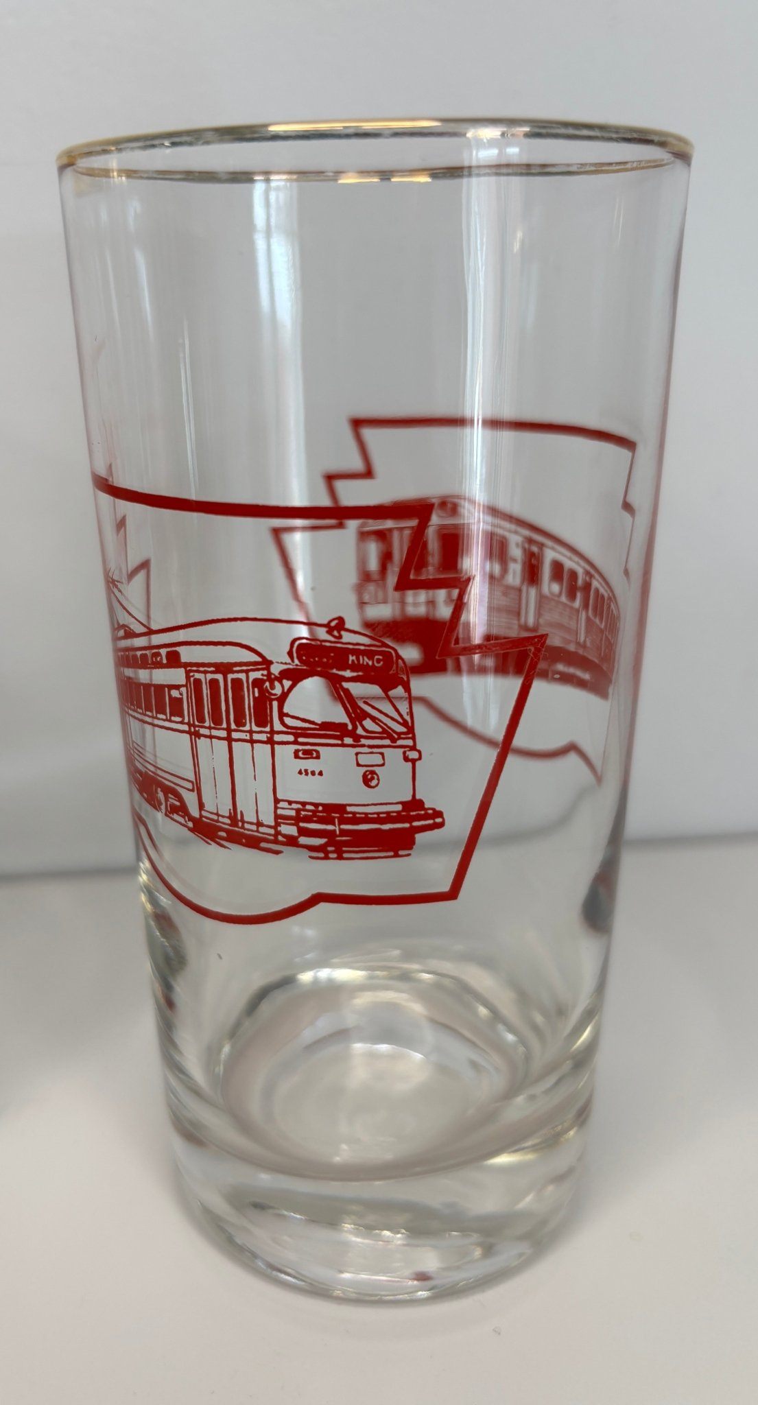 Vintage Toronto Transit Commission TTC Vehicle Drink Glasses - photo 3
