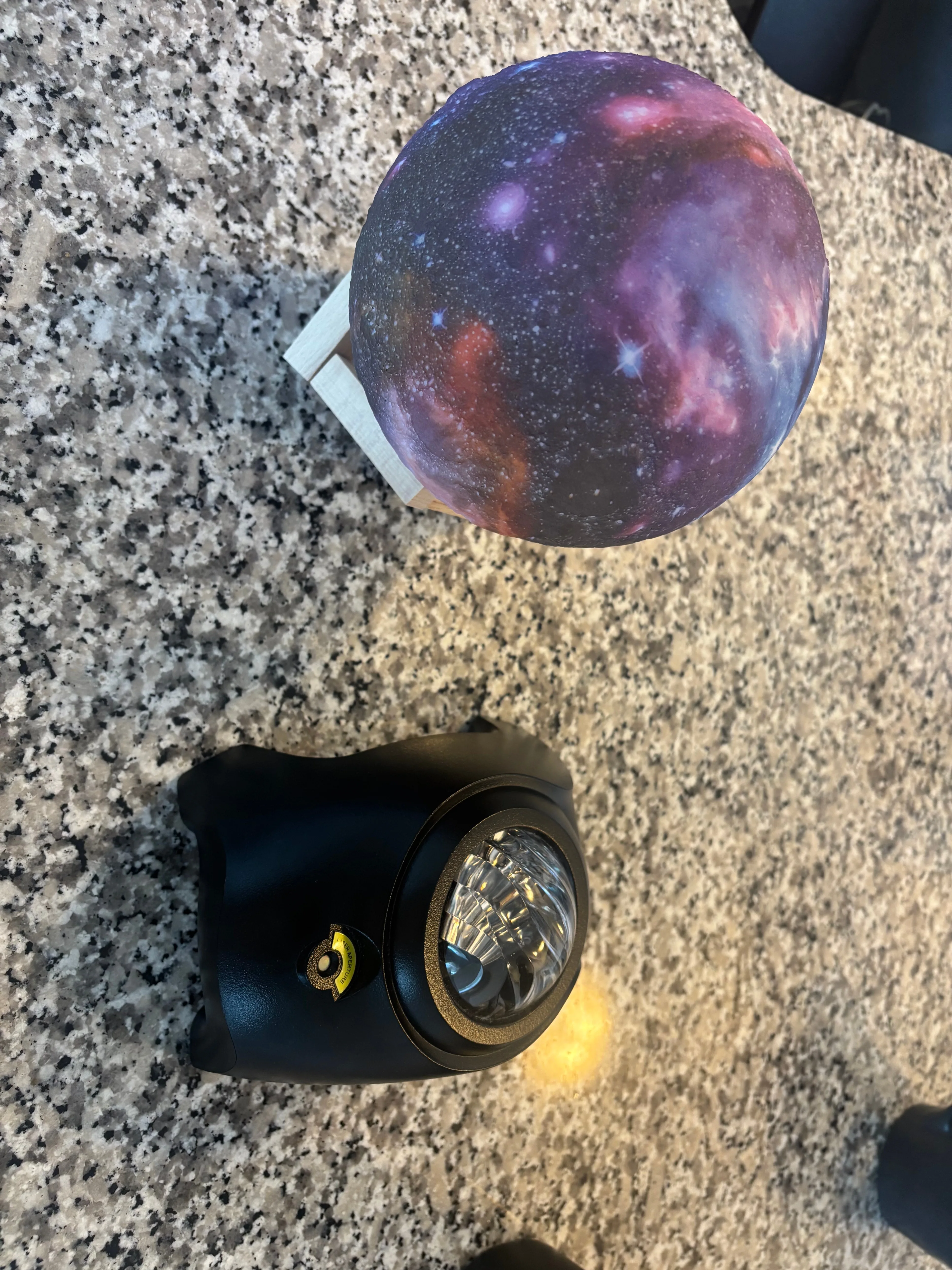 Northern Lights Aurora Projector + 5.9" Moon Lamp Bundle