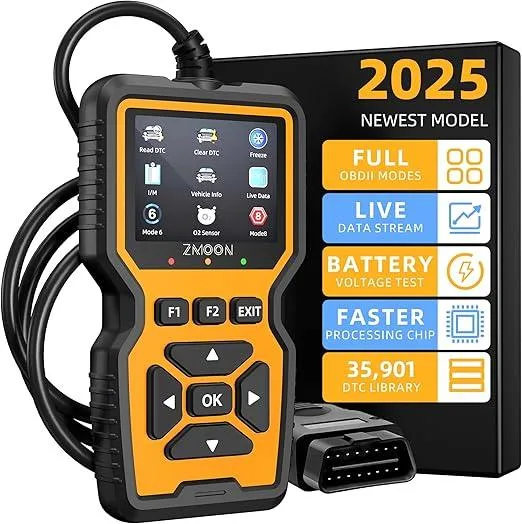 ZMOON ZM201 Professional OBD2 Scanner Diagnostic Tool thumbnail