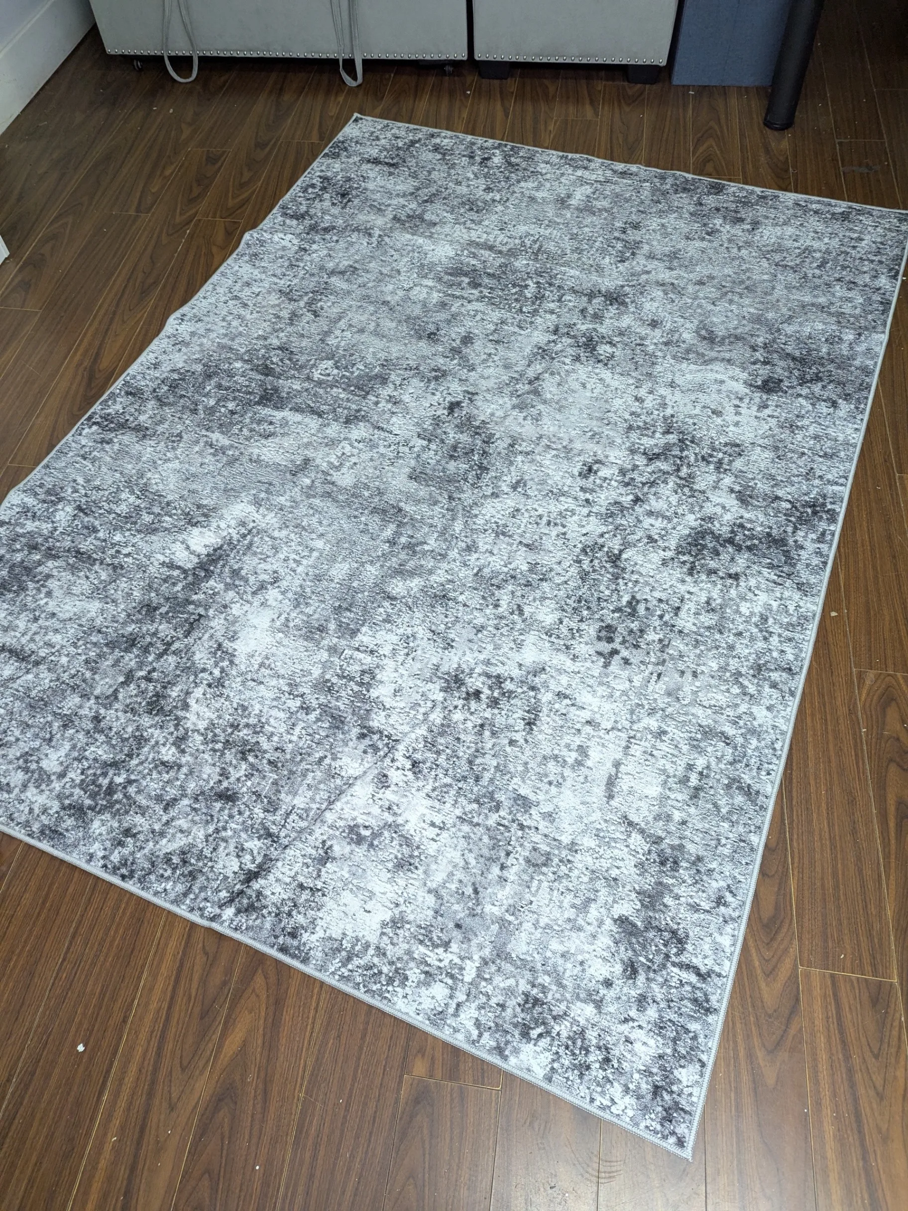 UERMEI 5x7 Area Rug Living Room Rugs - Washable Neutral Modern image indicator(6)