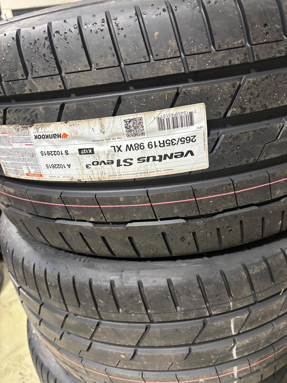NEW 265/35/R19 Hankook Ventus–Audi RS5/A5/A4/TT/CLS/ BMW 3/ 4 Se