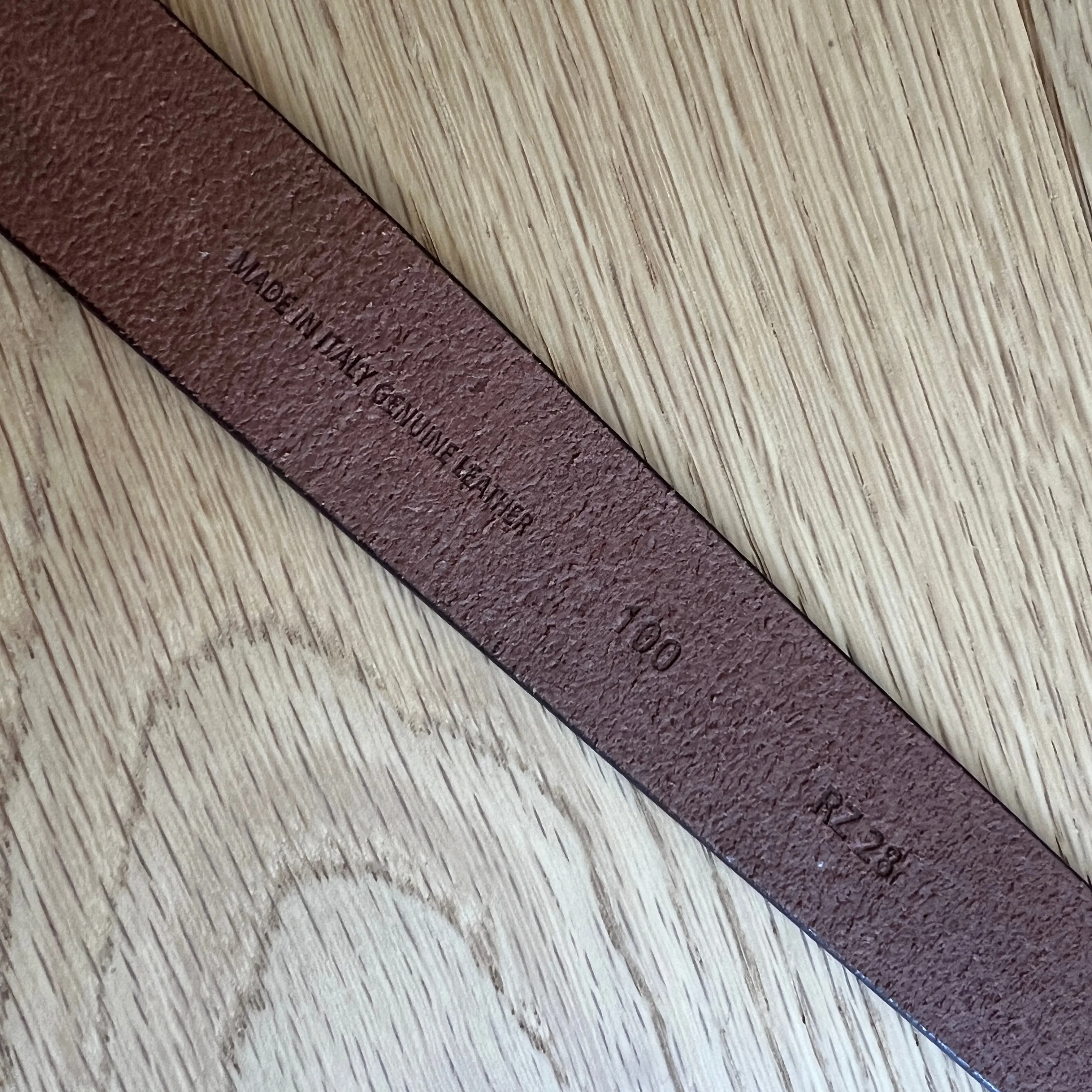 TOD'S Cognac Brown Leather Belt Made in Italy - Brand New image indicator(5)
