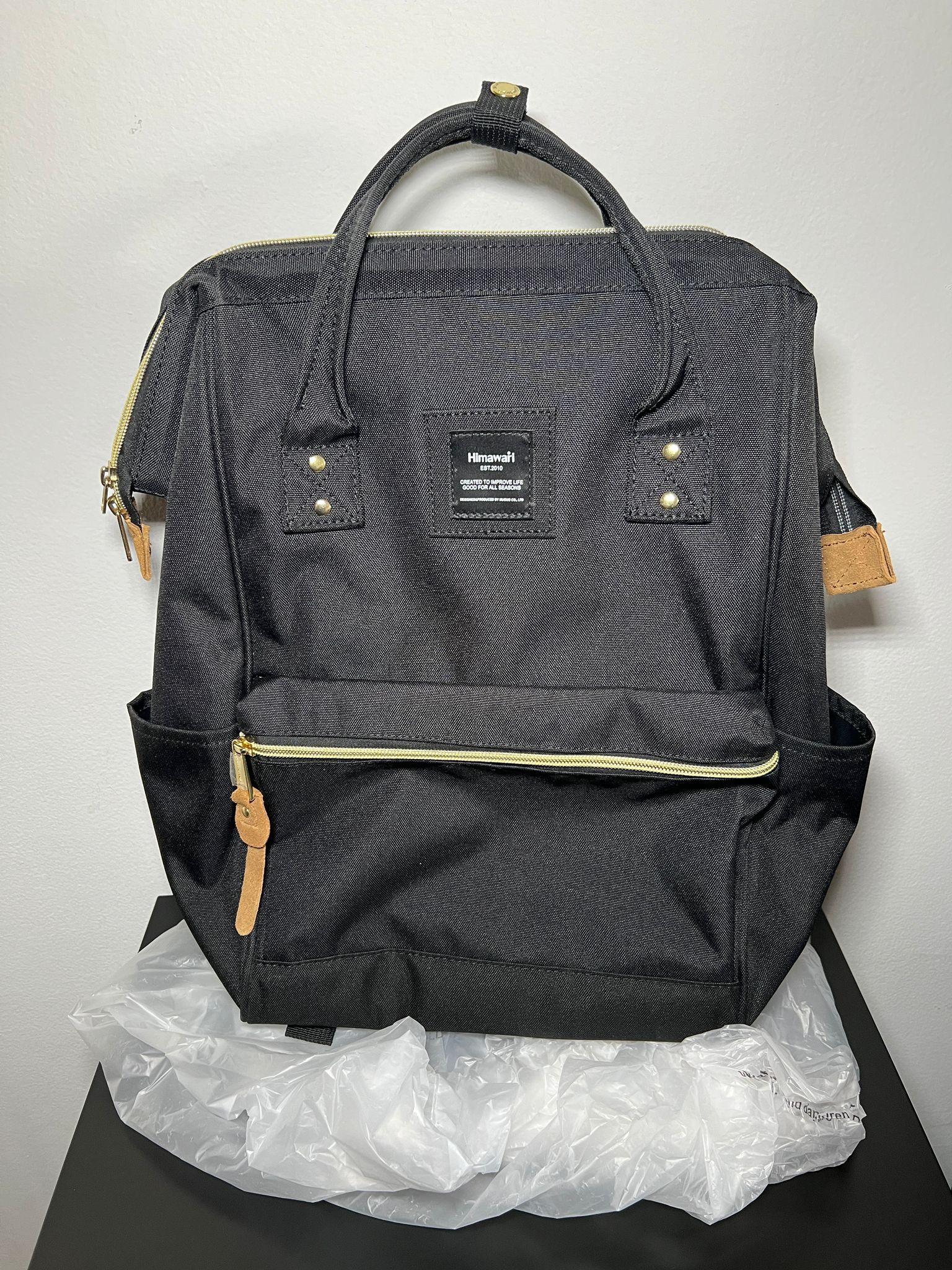 Himawari Travel School Backpack USB Charging Port 15.6 Unisex