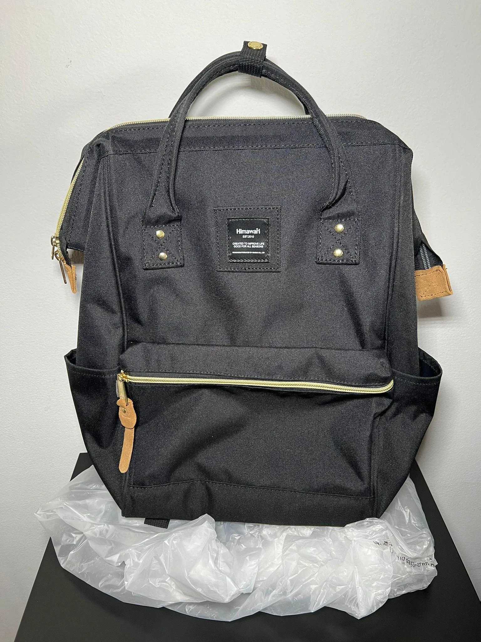 Himawari Travel School Backpack USB Charging Port 15.6 Unisex thumbnail