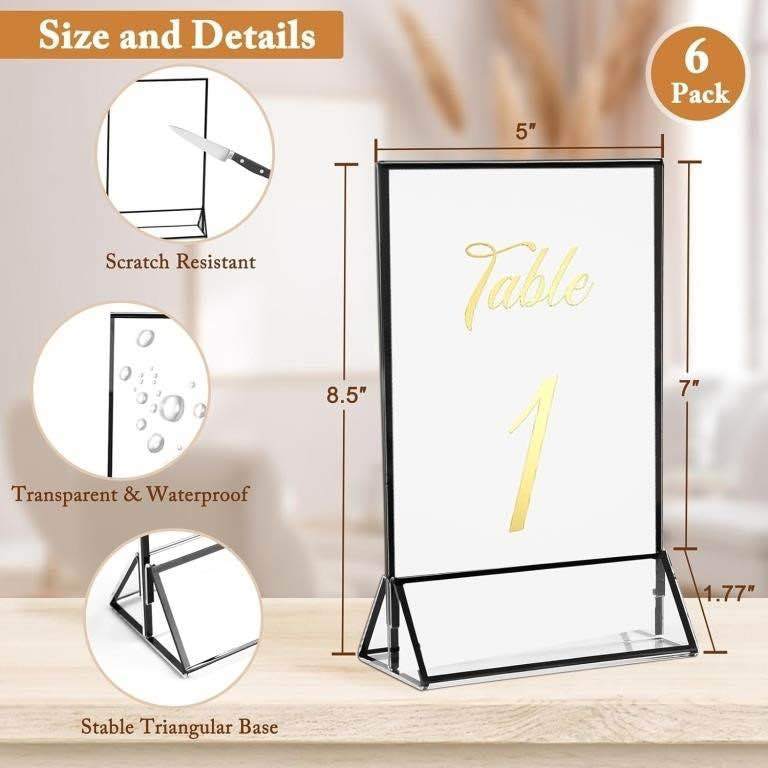 Clear Acrylic Sign Holders - photo 3