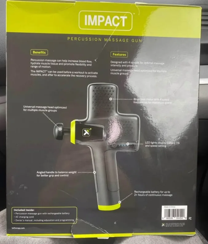 TriggerPoint Impact Percussion Massage Gun image indicator(2)