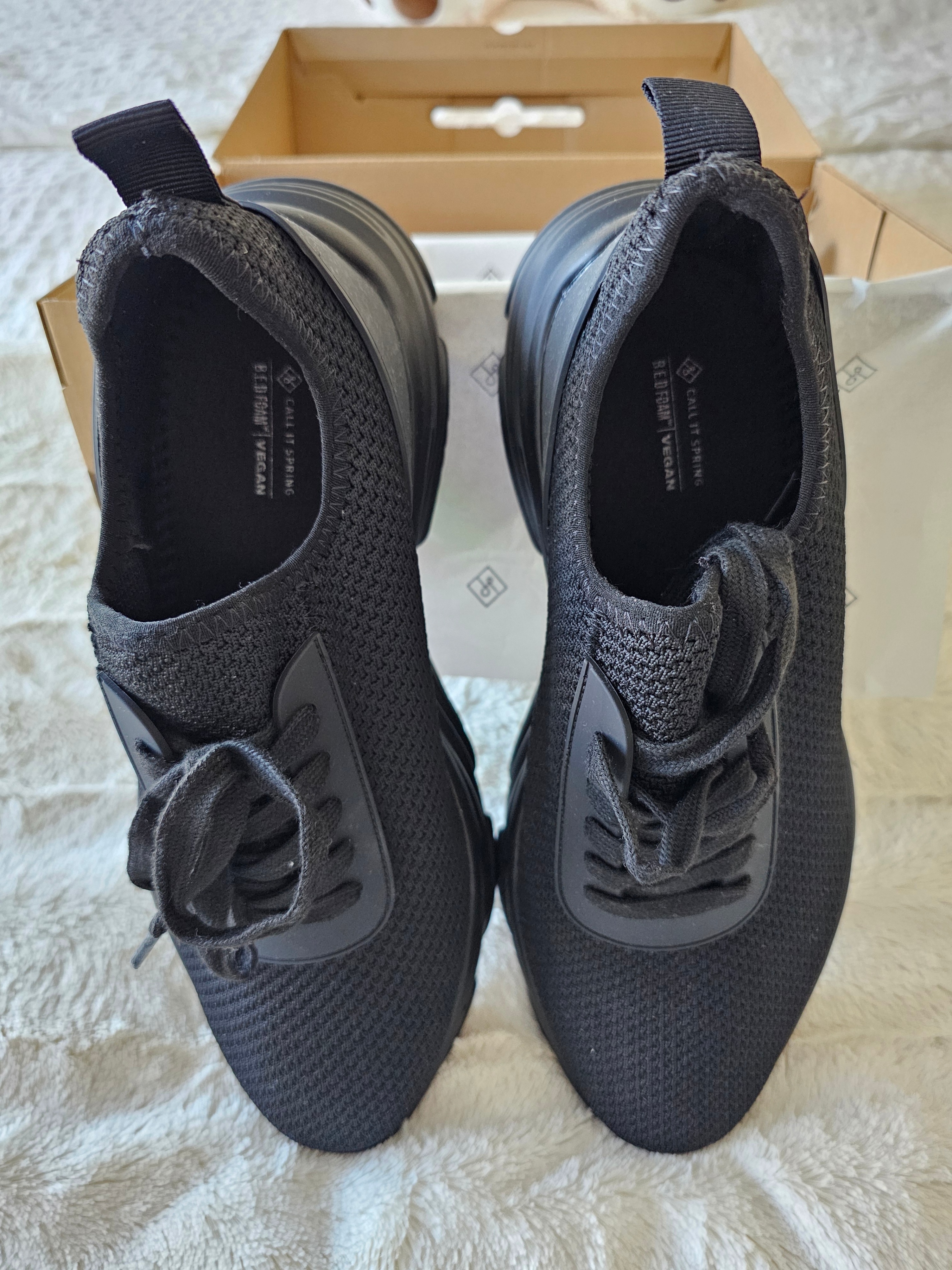 Men's Sneaker "CALL IT SPRING" Black Coloured "TREYY" Brand New
