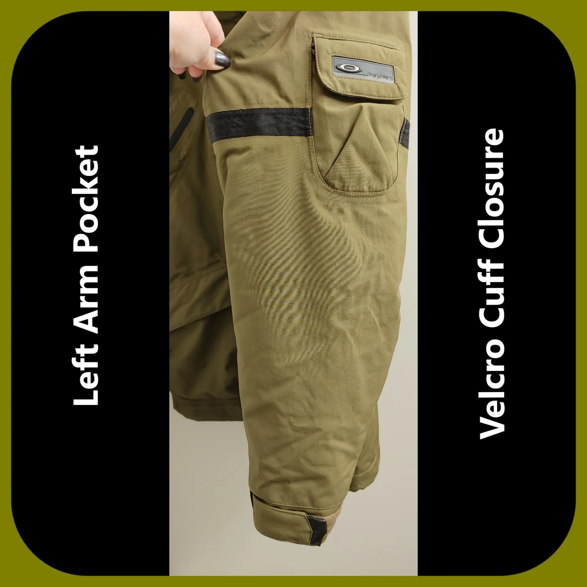 OAKLEY || Mens Rocket Fuel Snowboarding Jacket & Pants (SIZE M) image indicator(4)