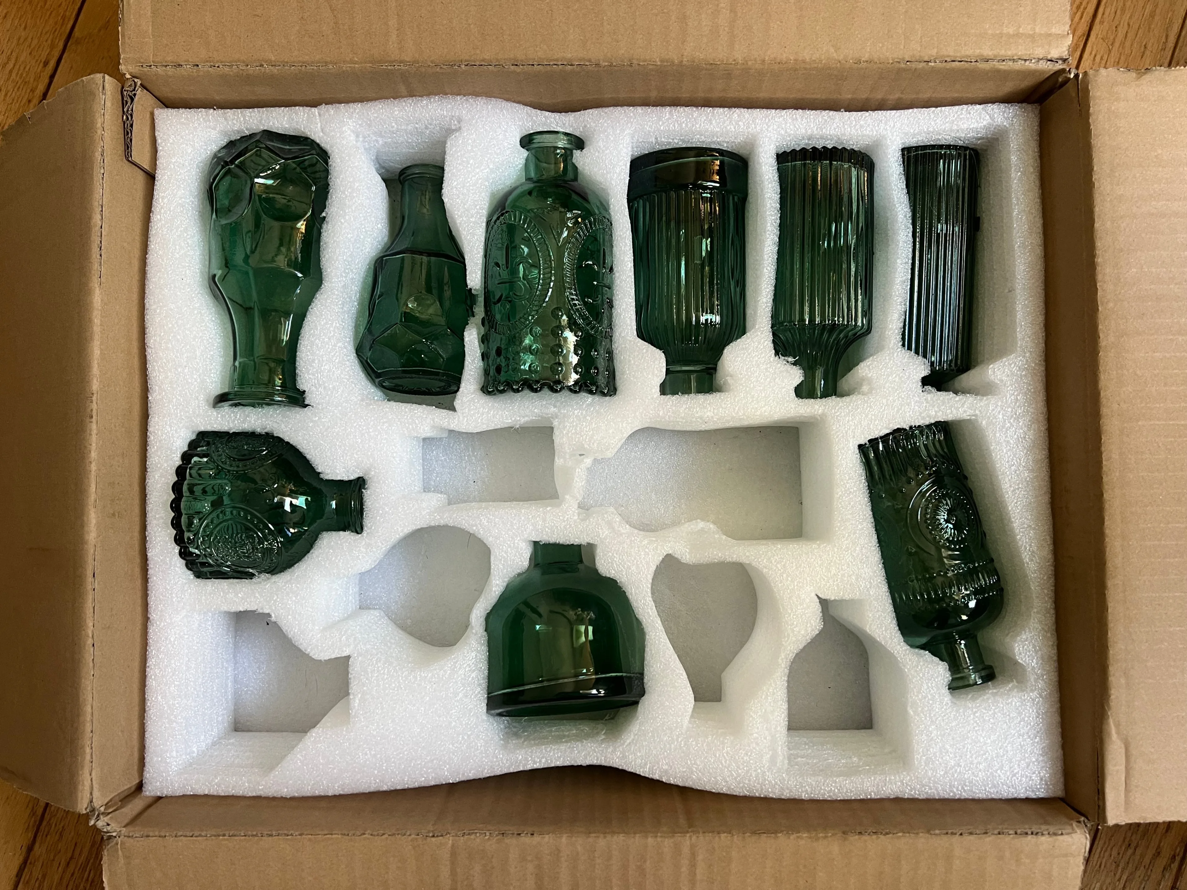 24 Pcs Mini Bud Vases