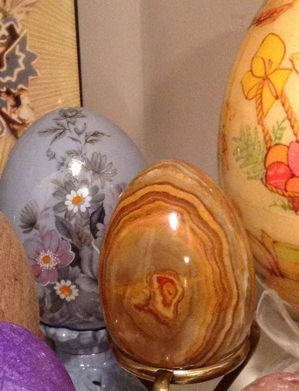 RARE Collector’s Lot 60+ Decorated Eggs Pysanky Stone Porcelain image indicator(9)