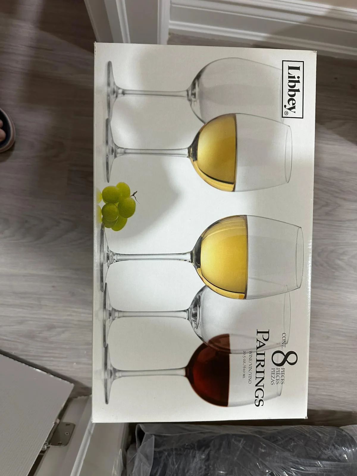 [BRAND NEW] Libbey Wine Glass Set, 8 pieces image indicator(3)