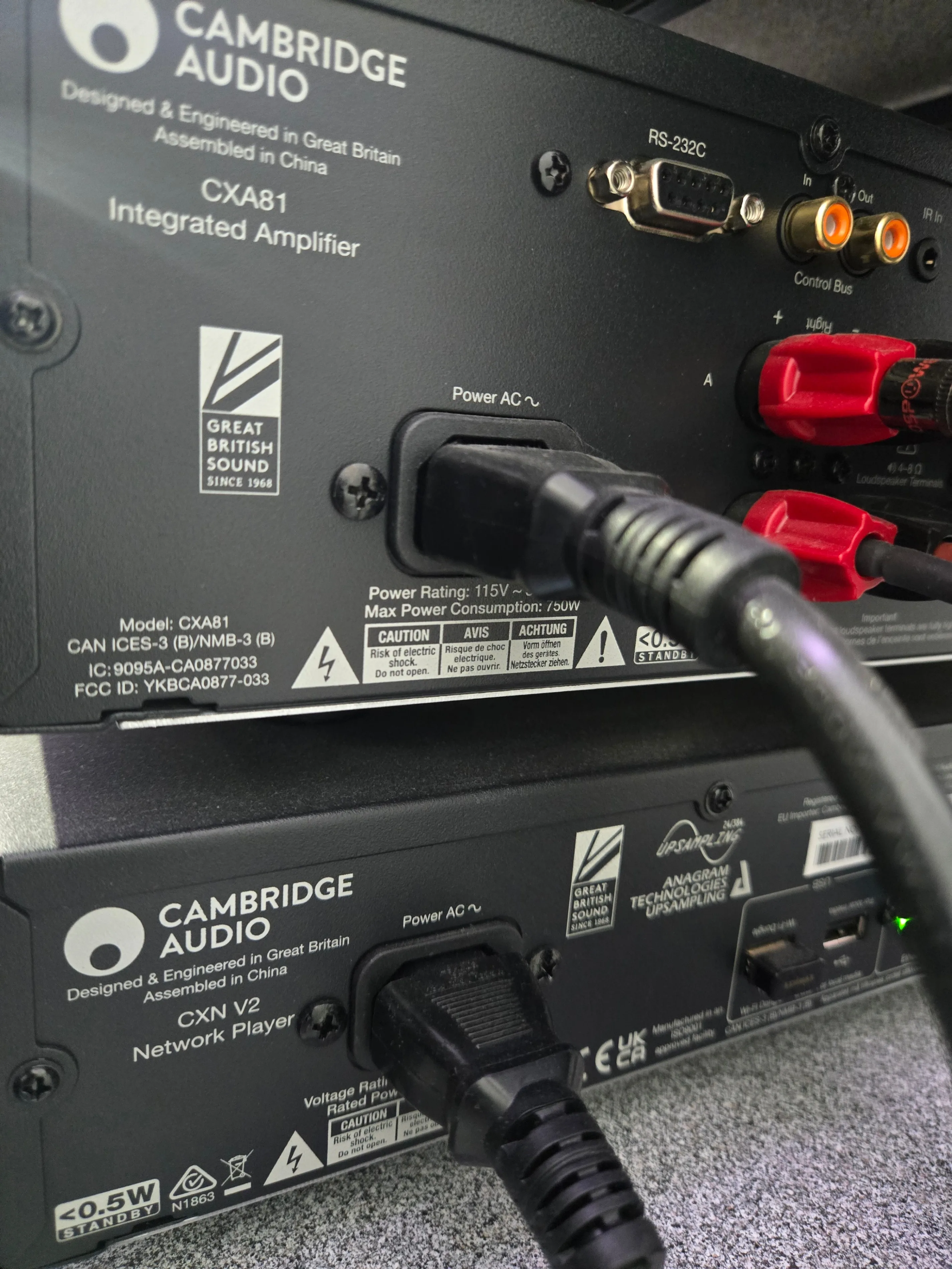 Cambridge Audio Audiophile Stack  CXA81 + CXN V2 + CXC image indicator(3)