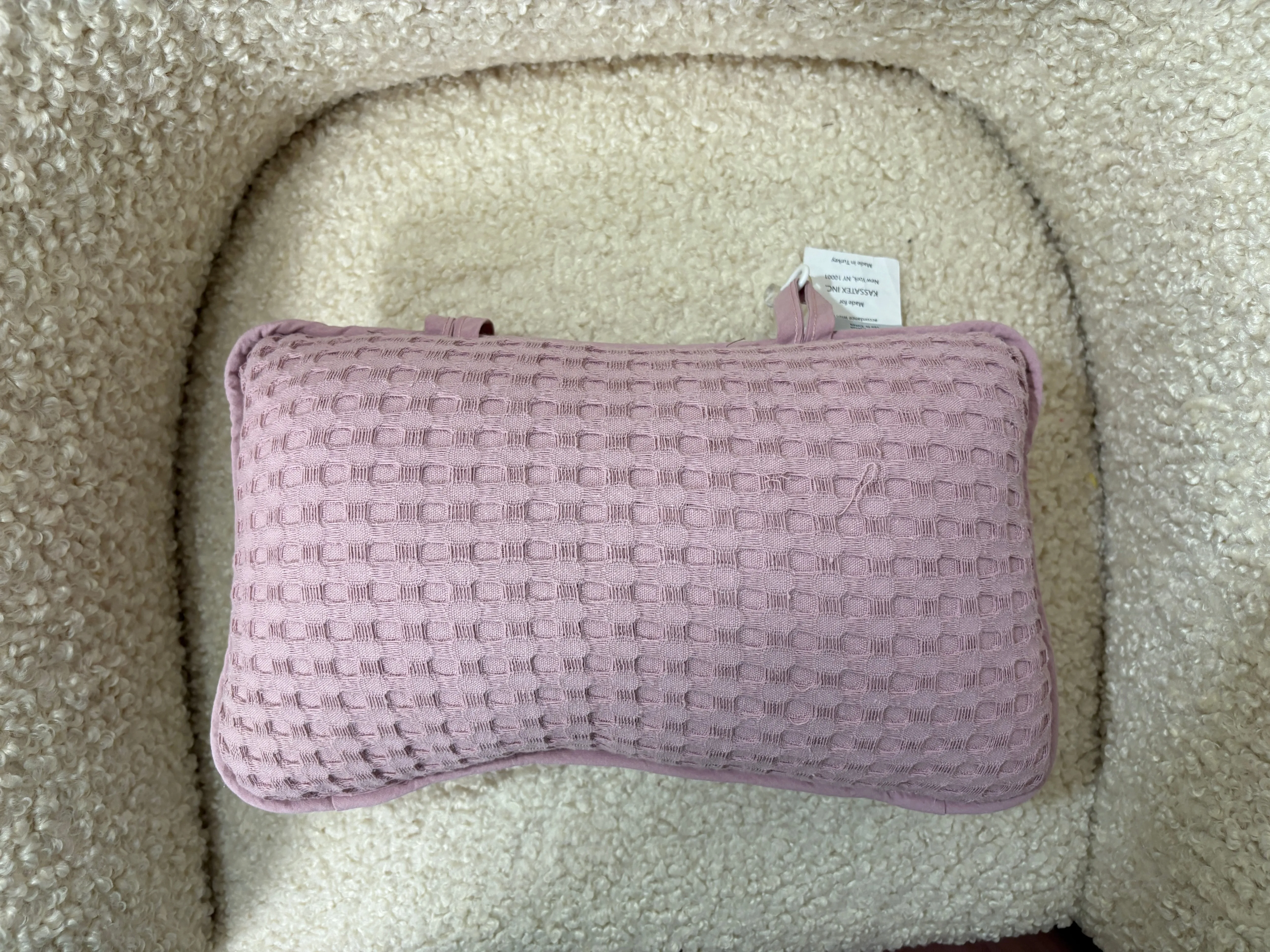 100% Cotton Bath Pillow